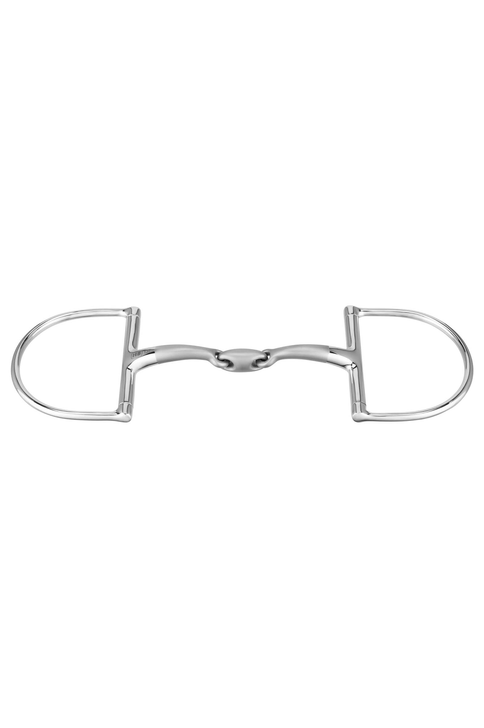 Sprenger Satinox Double Jointed D-Ring Snaffle, 14mm