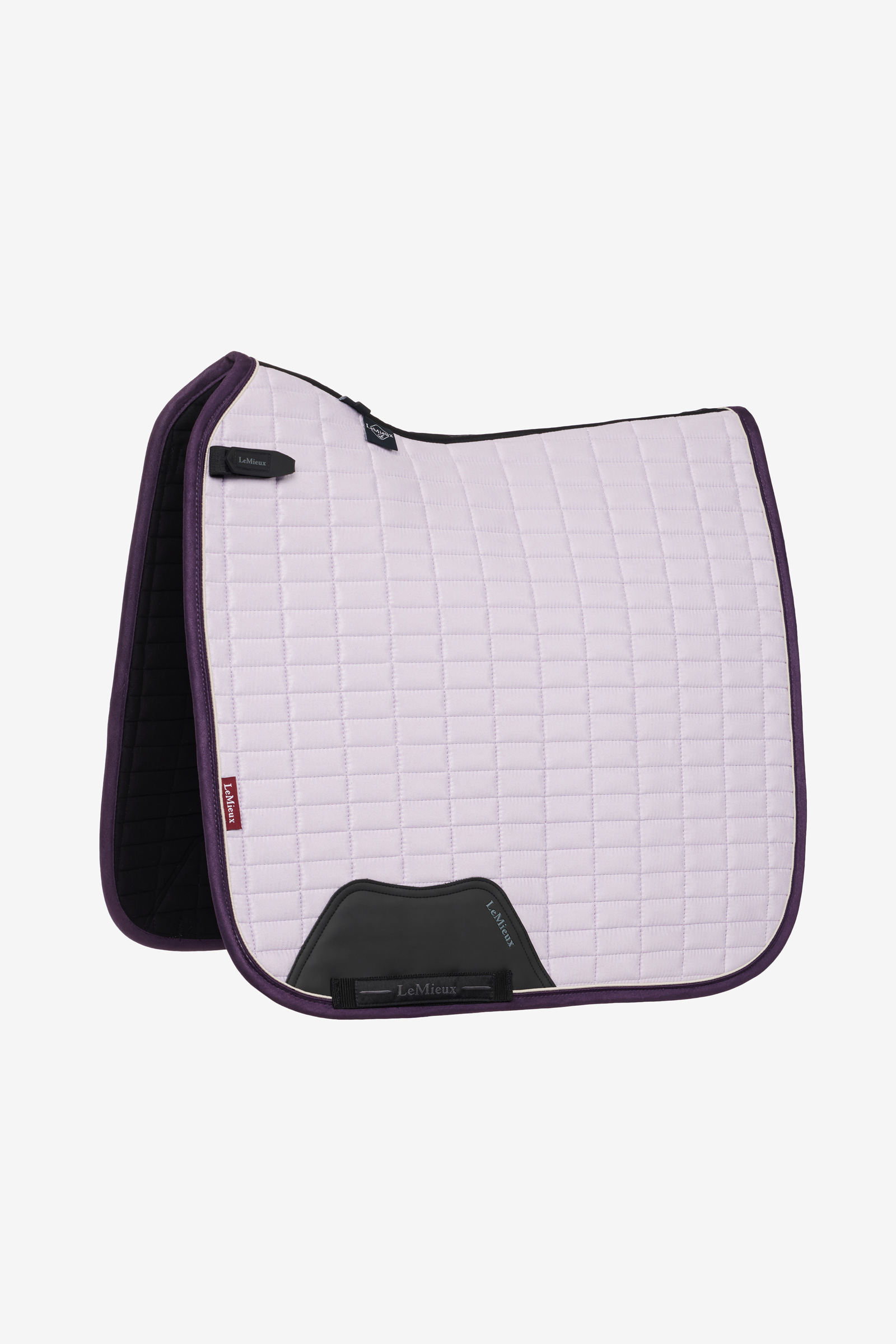 Lilac LeMieux Suede Square Dressage Saddle Pad