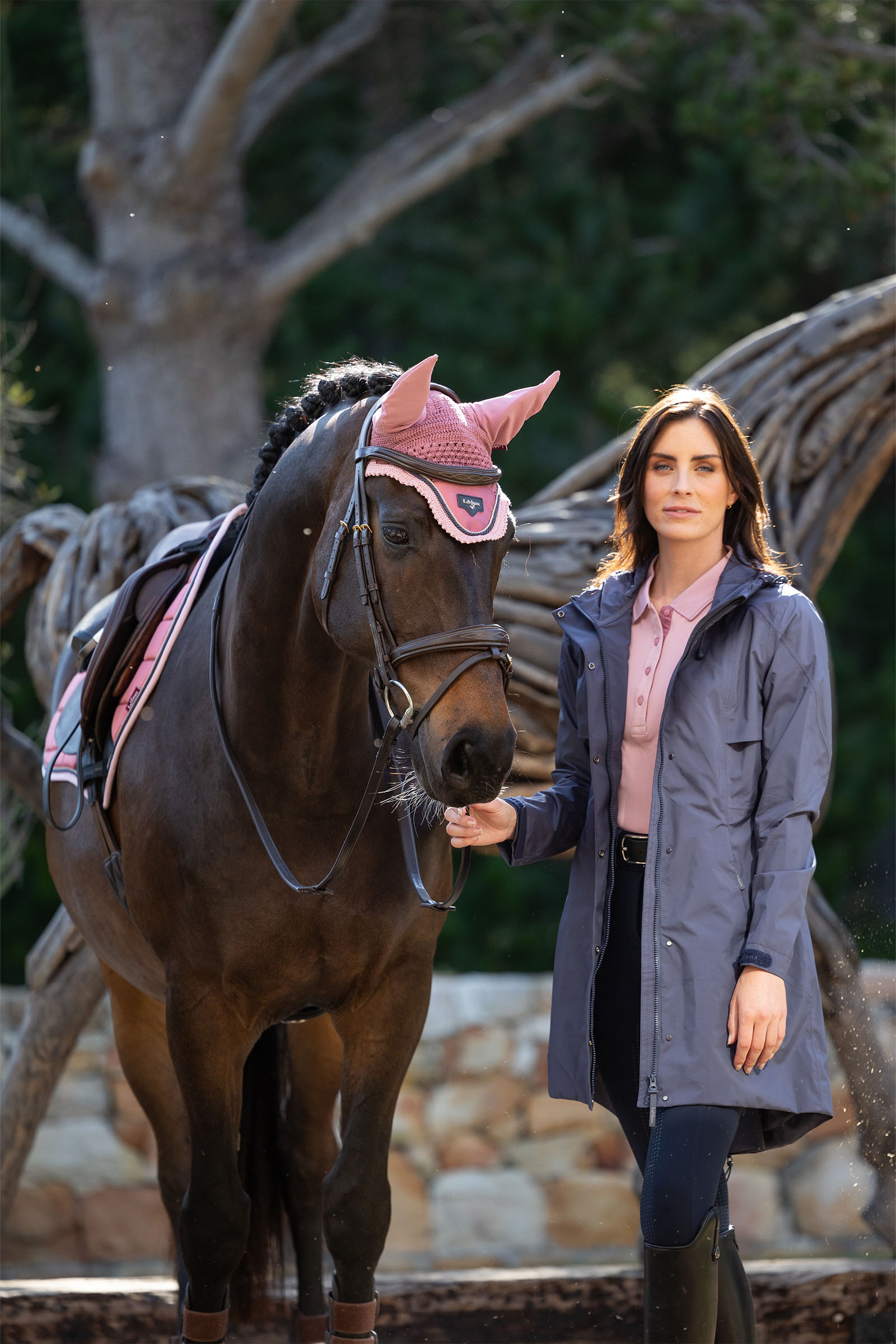 LeMieux Grace Women's Long Rain Jacket