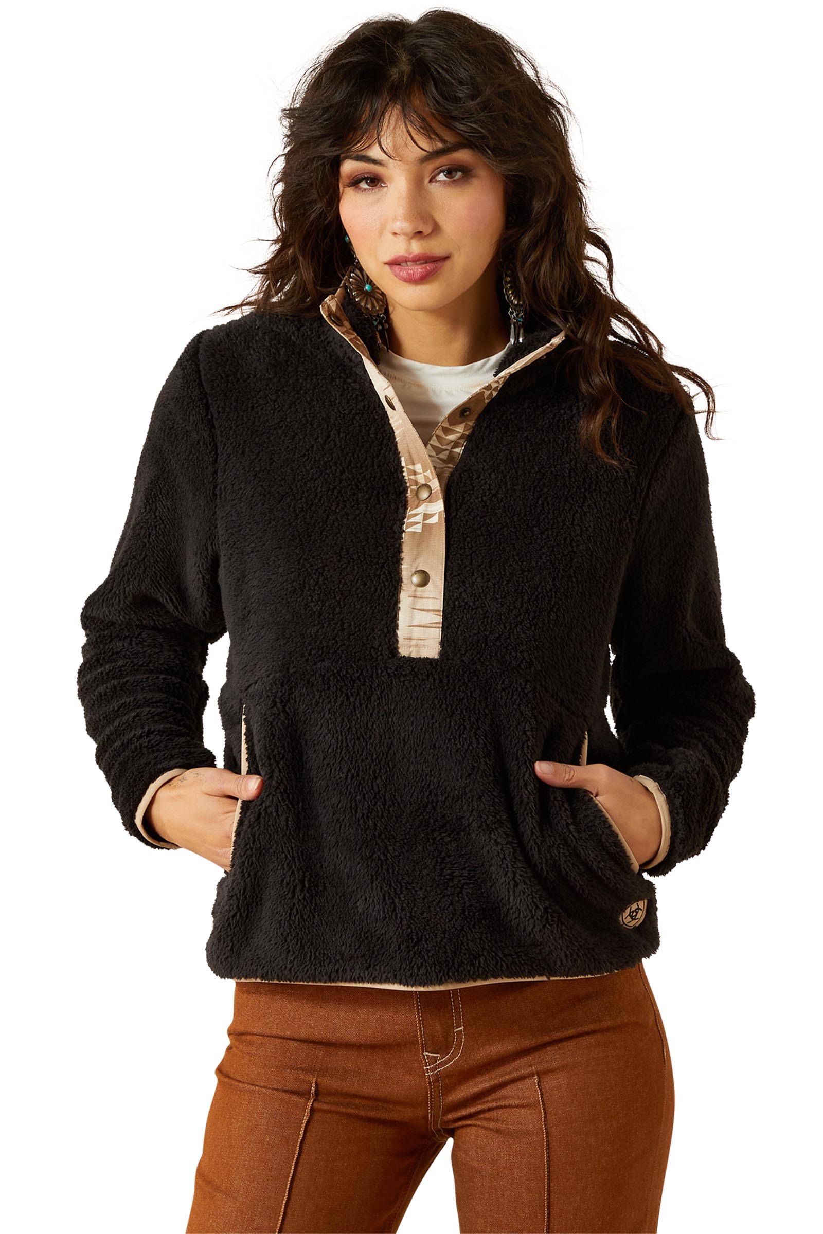 Ariat Berber Snap Women&acute;s Sweater With 1/2 Placket