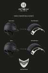 OneK Avance Convertible Matt Riding Helmet