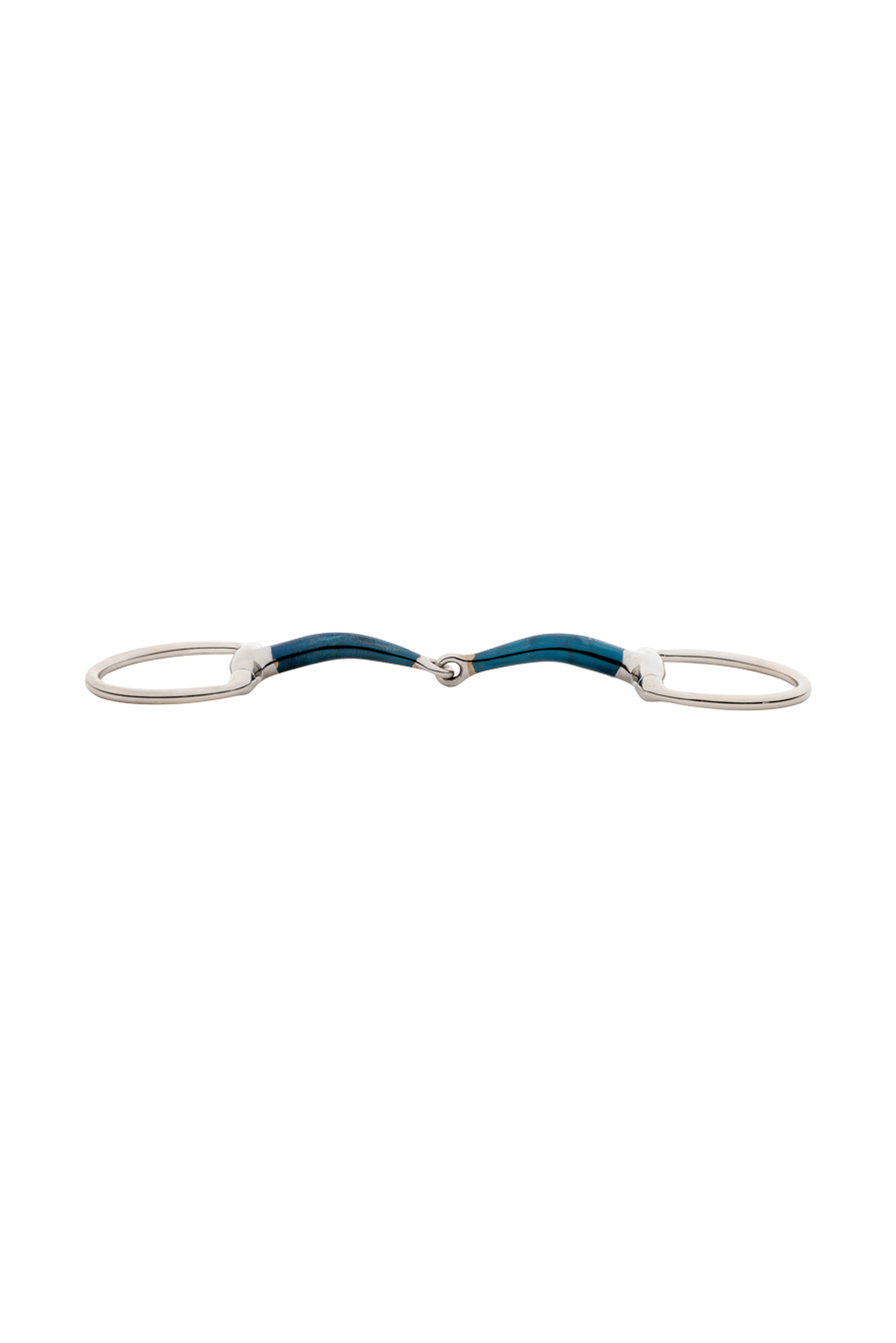 Kavalkade Ergonomic Eggbutt Snaffle Bit Single Jointed, 14 mm