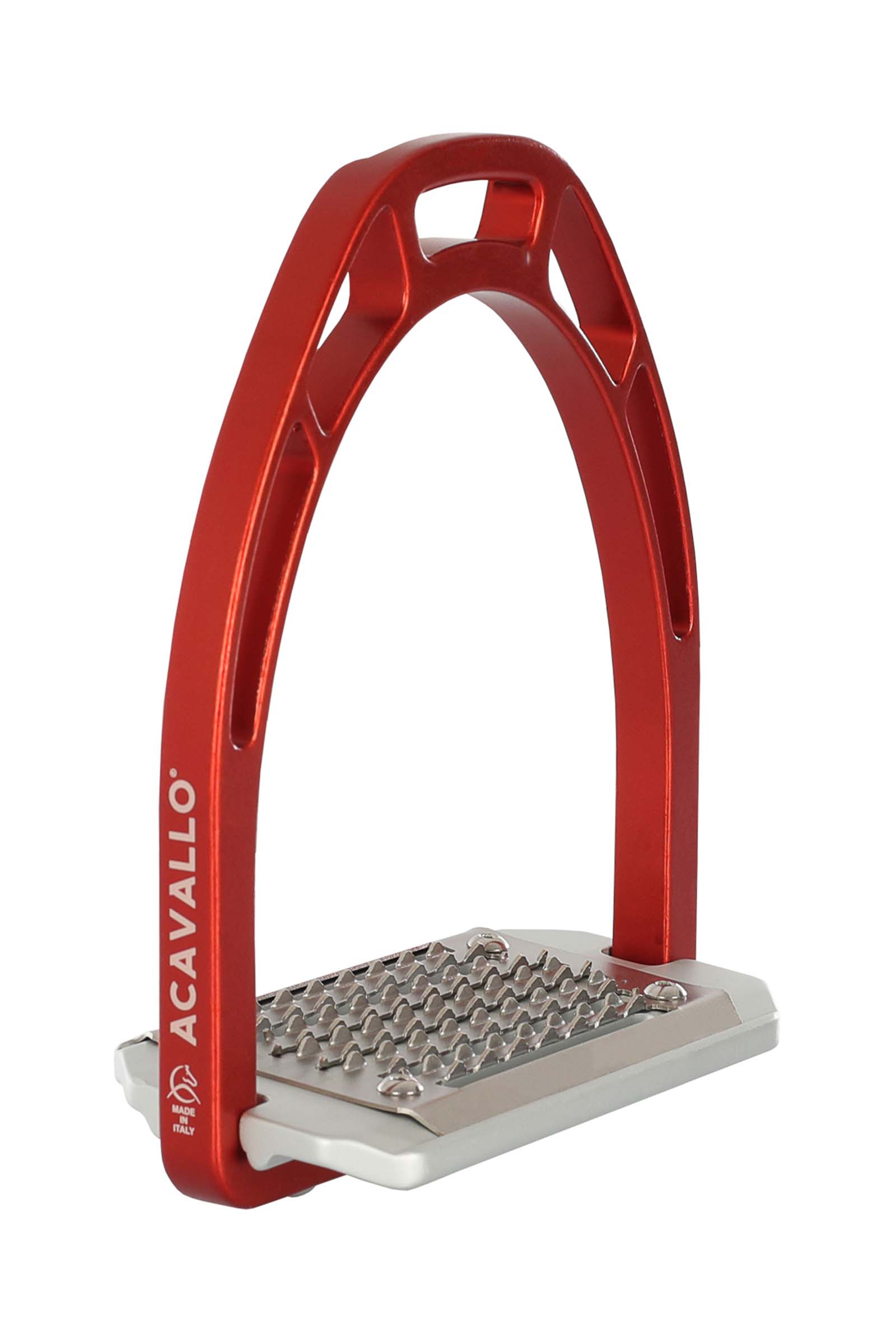 Red Acavallo Arco Evolution Alupro Aluminium Stirrup