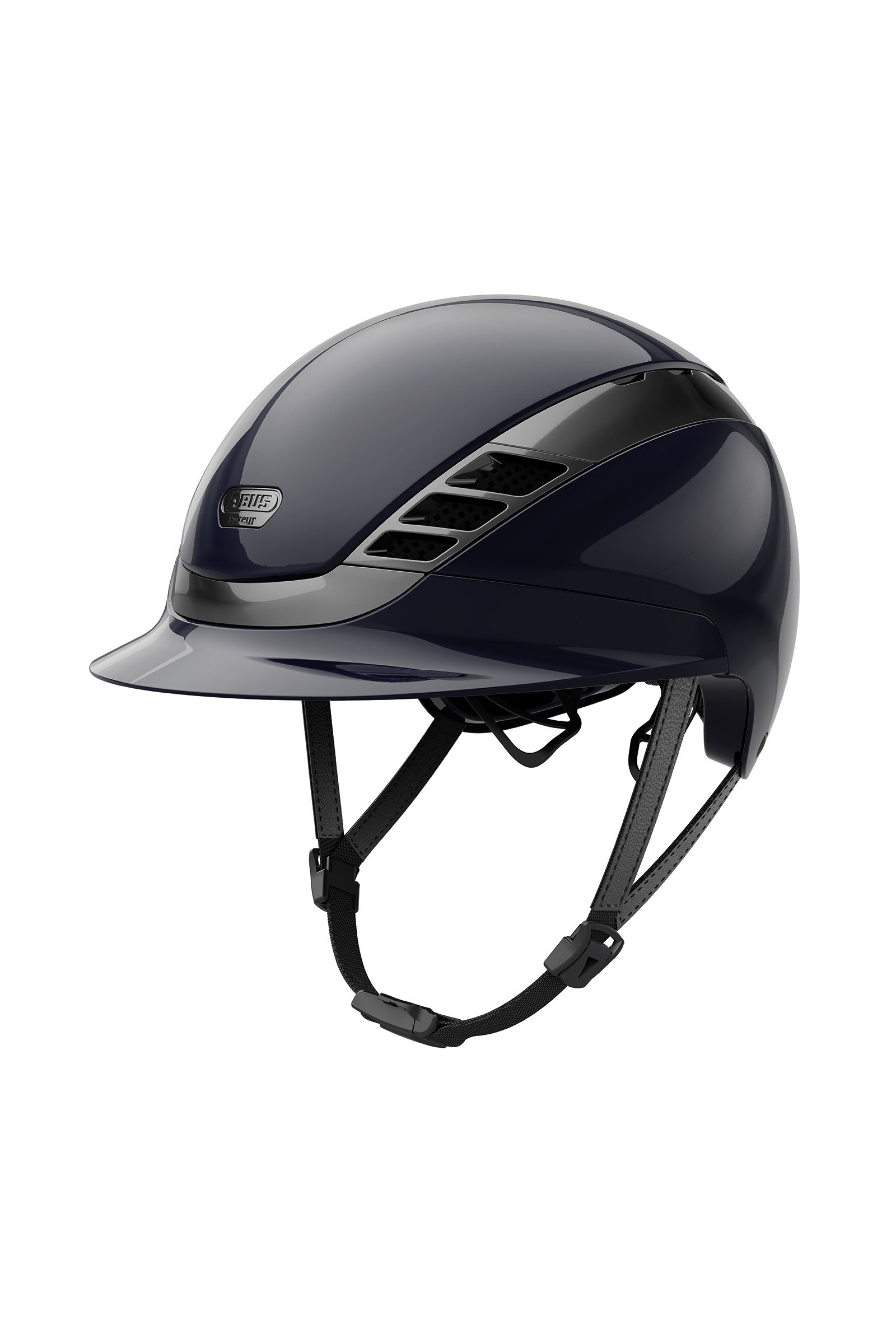 Abus Pikeur AirLuxe Chrome Riding Helmet