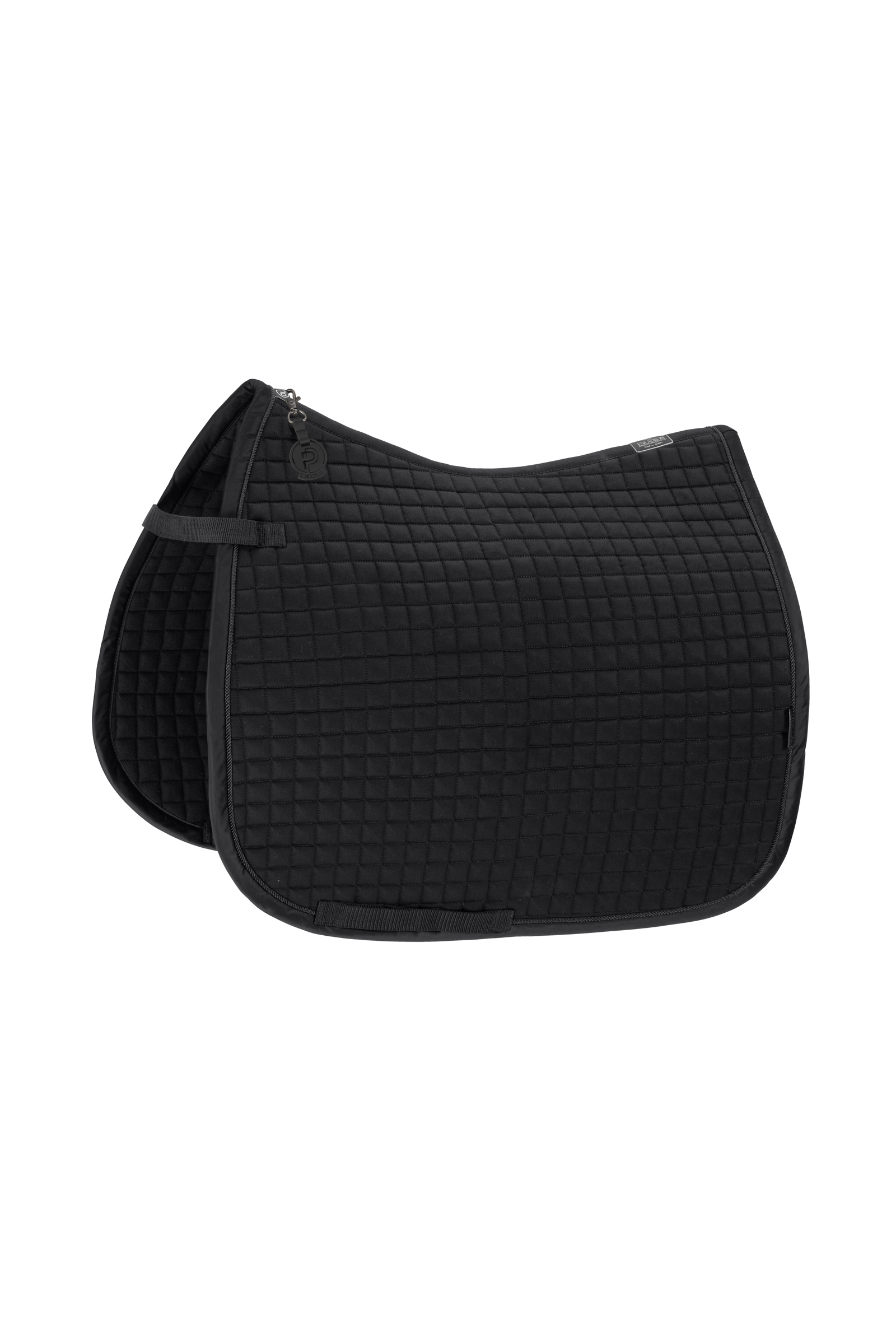 Black Eskadron Platinum 25 Cotton Dressage Saddle Pad
