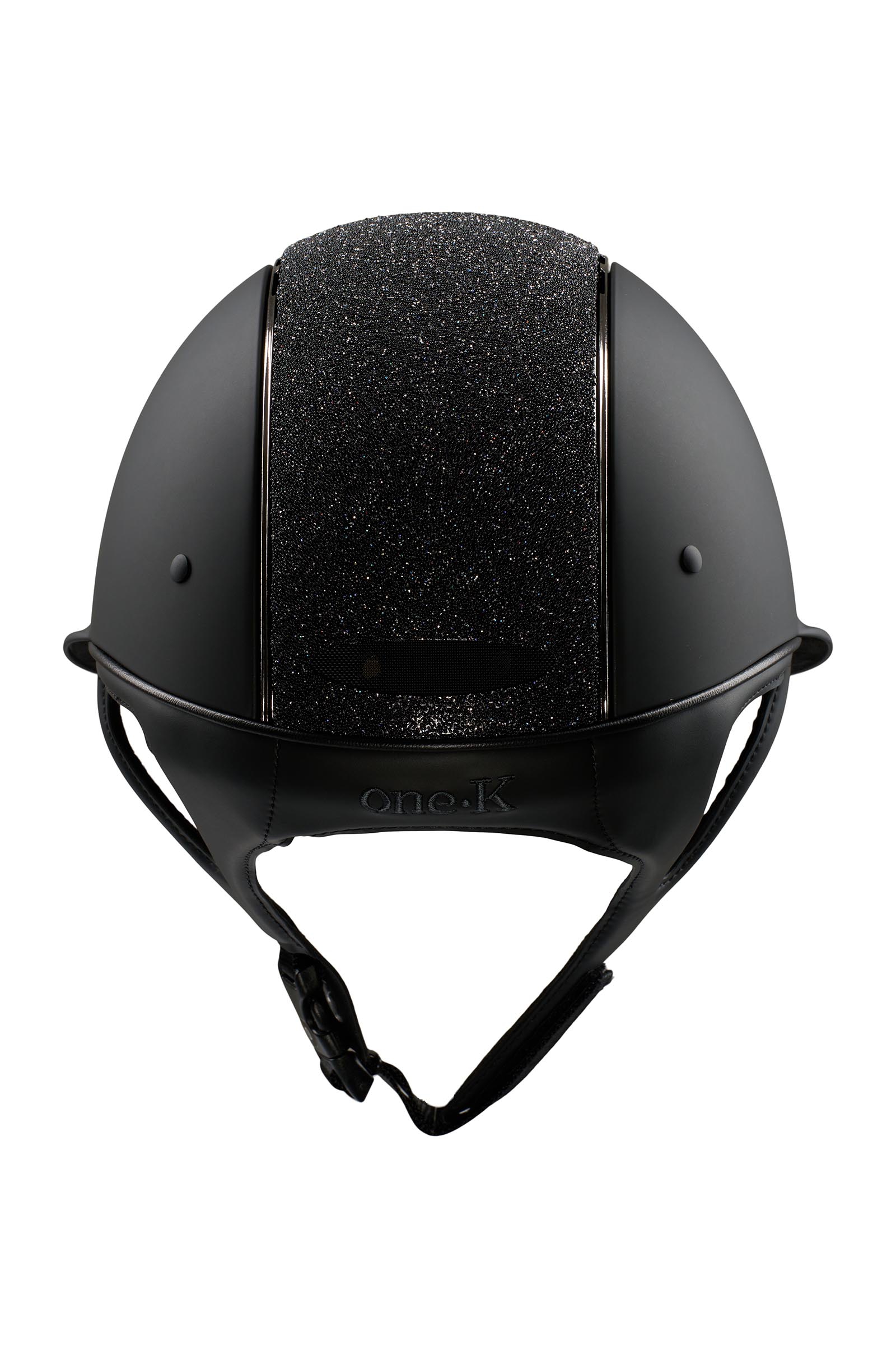 OneK Avance Matt Glitter Chrome Riding Helmet