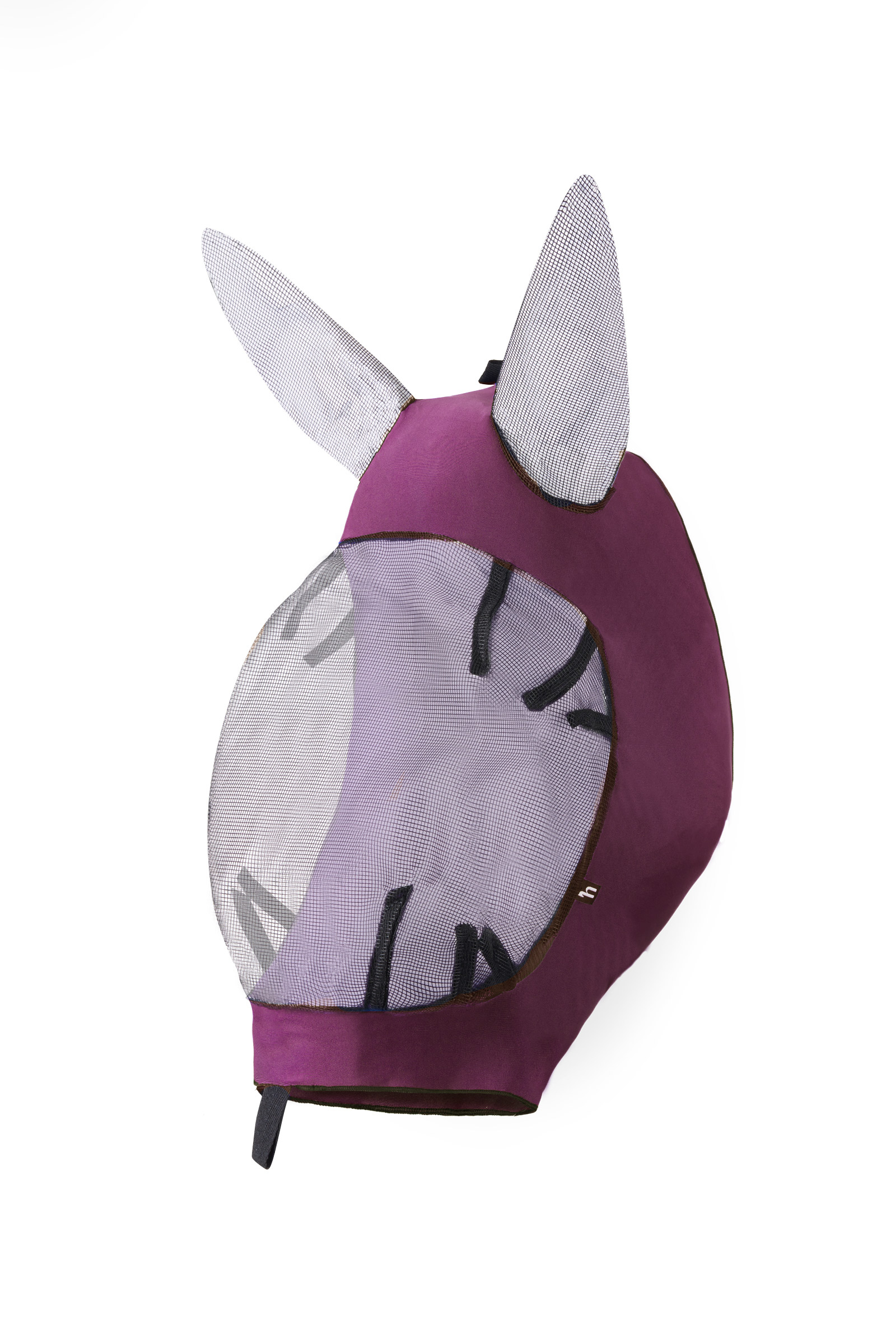 Dark Red Horze Soft Stretch Fly Mask