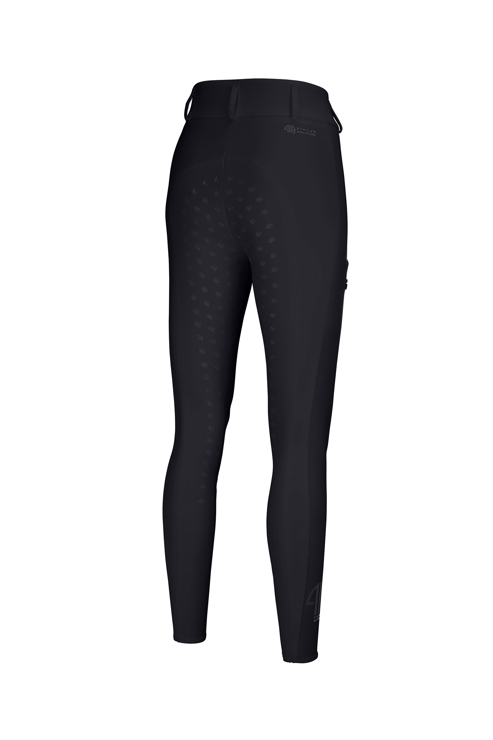 Black Pikeur Amia Midwaist Sd Full Grip Breeches