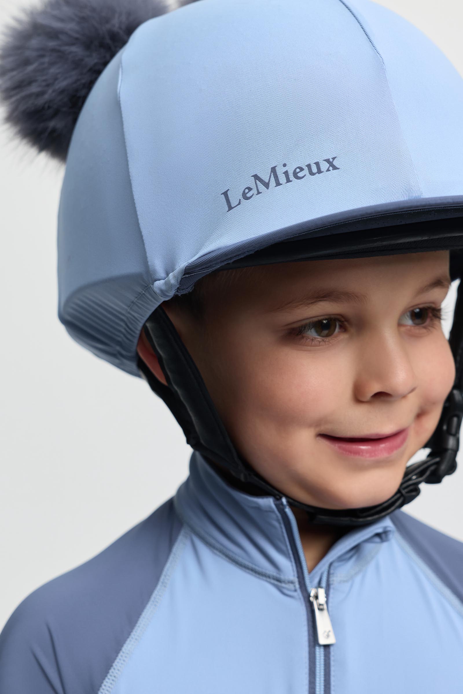 LeMieux Mini Double Pom Hat Silk