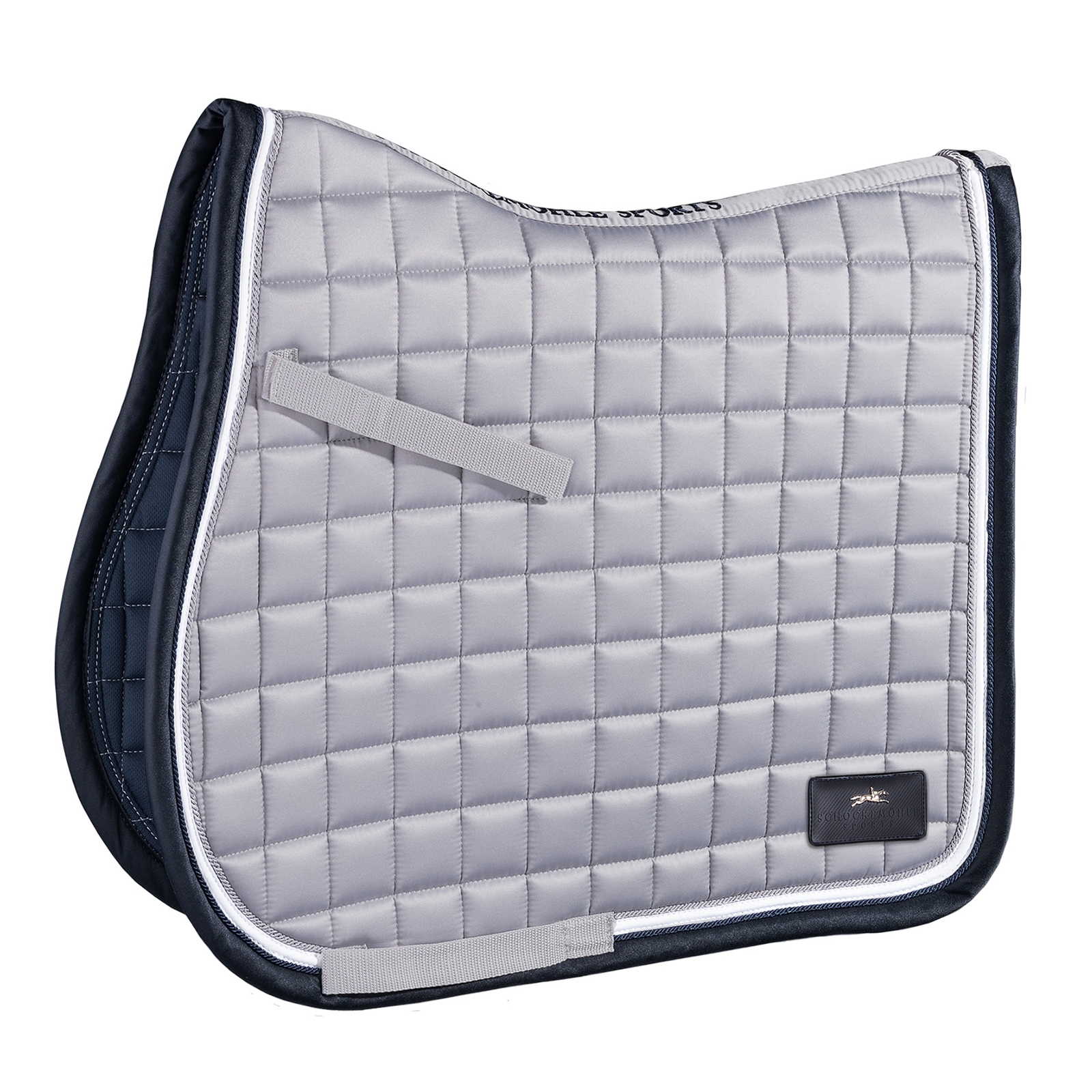 Silver Schockemöhle Sports Spirit Pad Dressage Saddle Pad