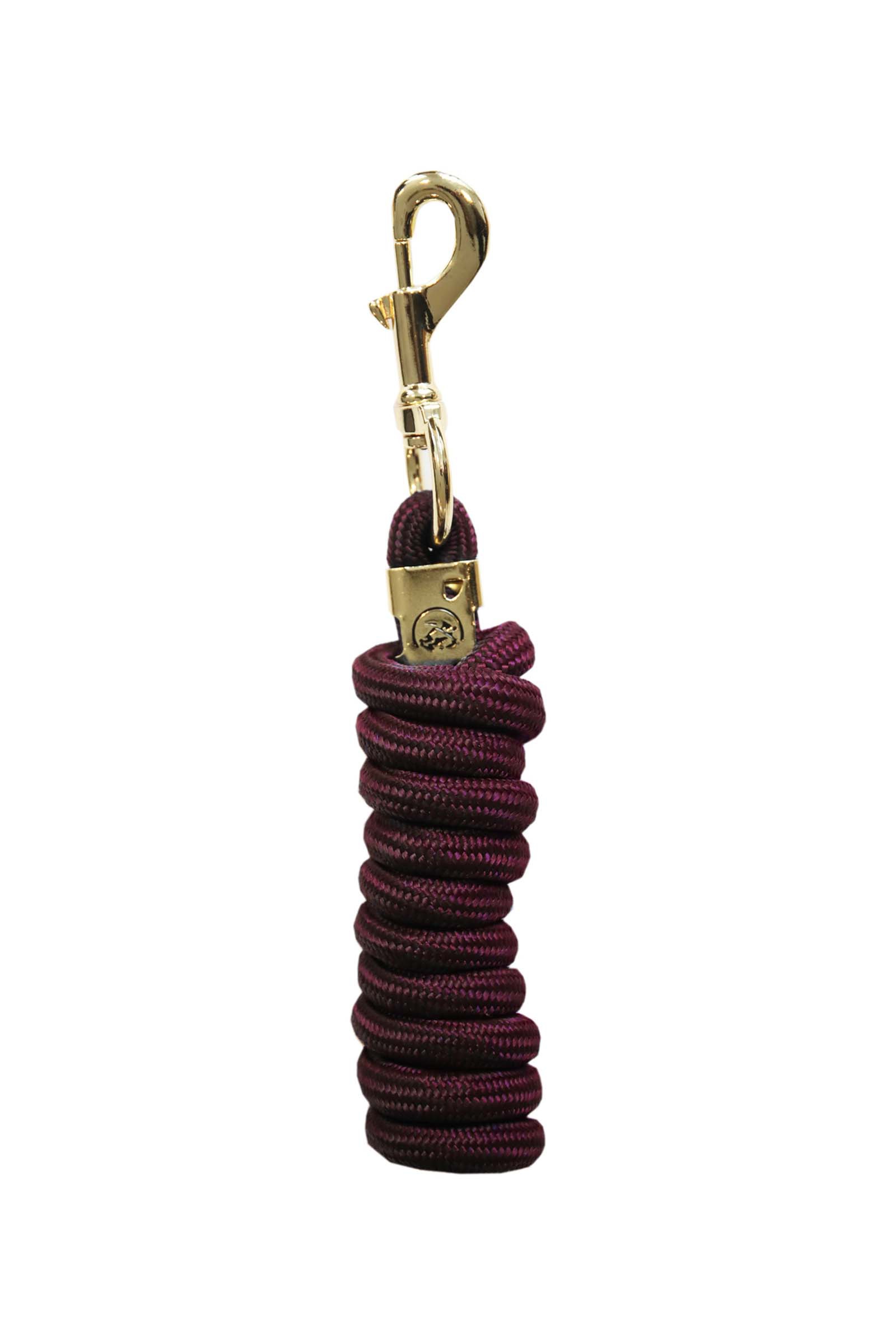 Burgundy Dark Red Kentucky Horsewear Basic Lead Rope 2m