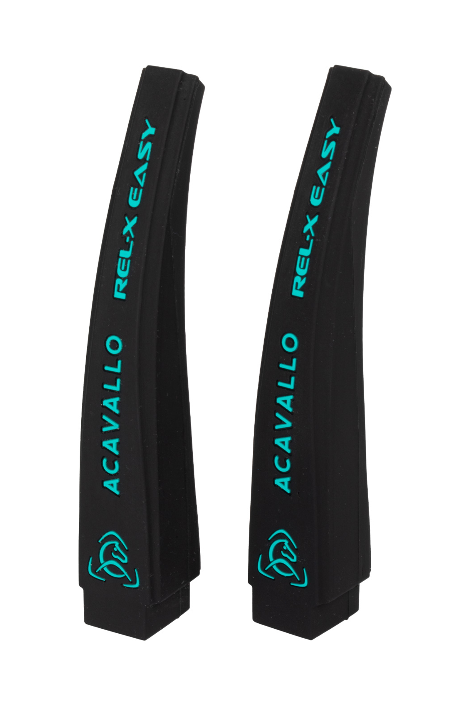 Black/Tiffany Acavallo Rel-X Easy Multicolor Silicone Arches for Stirrups