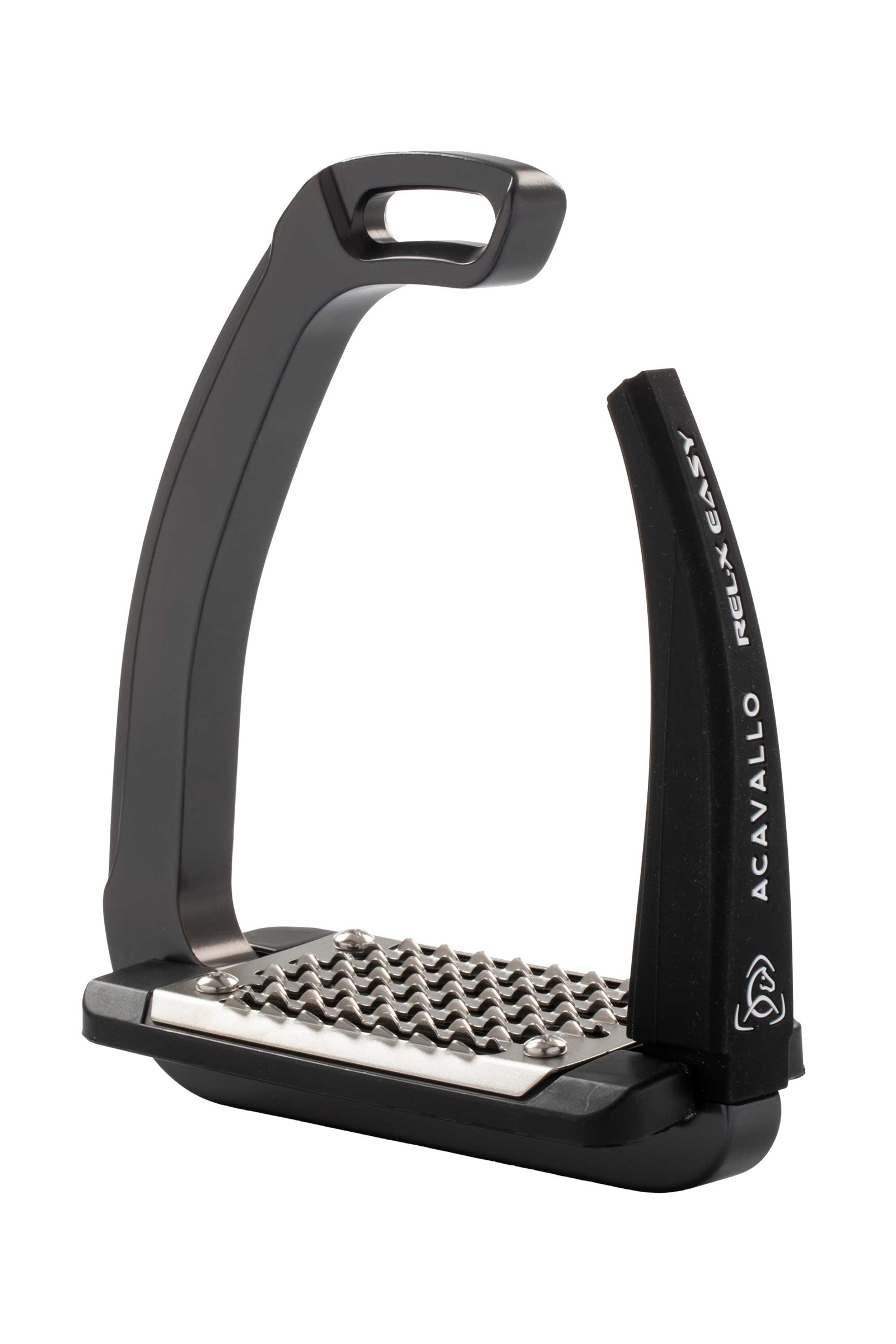 Charcoal Acavallo Rel-X Easy Stirrups