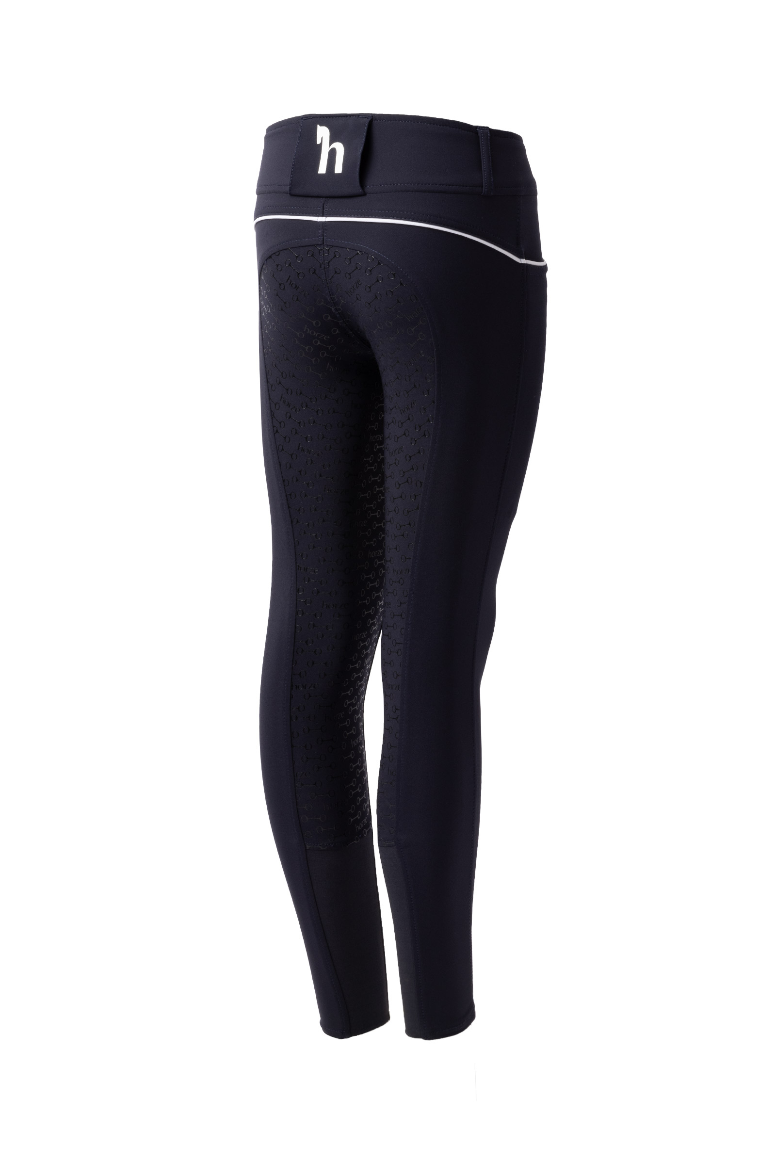 Horze Aubrey Kid's High Waist Breeches with Silicone Full Seat