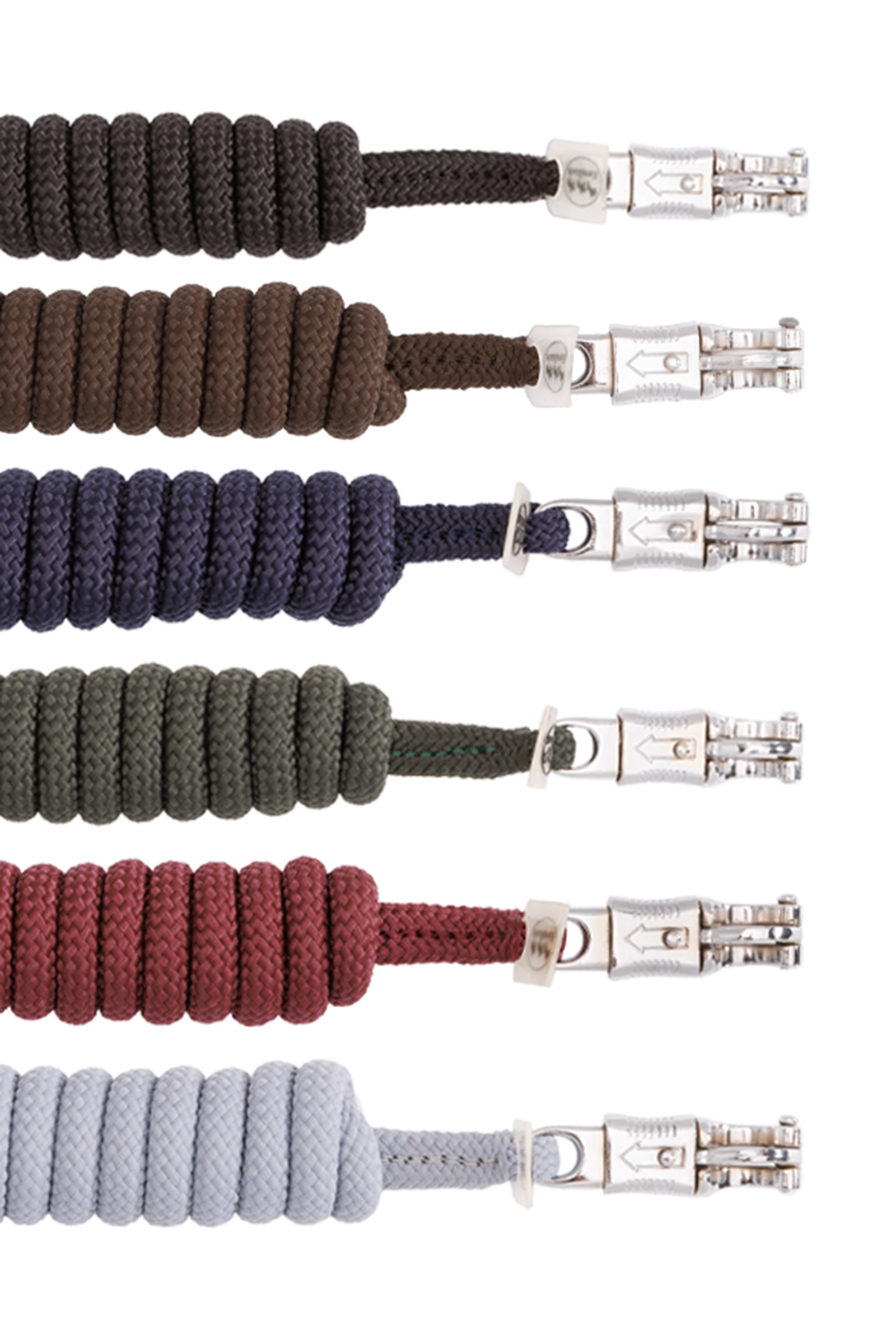 Dark Red Kavalkade Lead Rope with Panik Hook