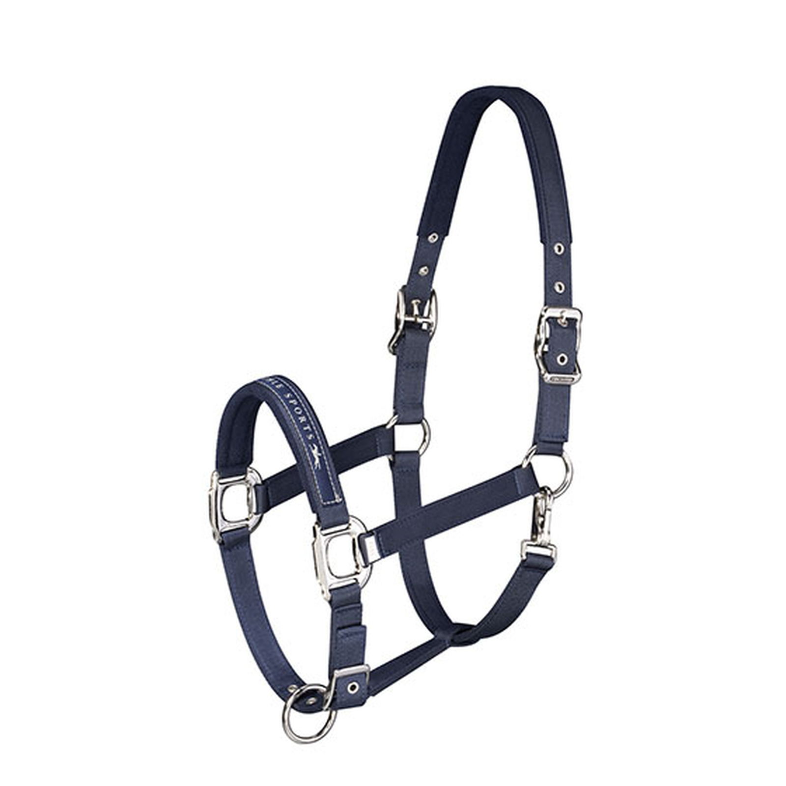 Dark Blue Schockemöhle Sports Memphis, Nylon Halter