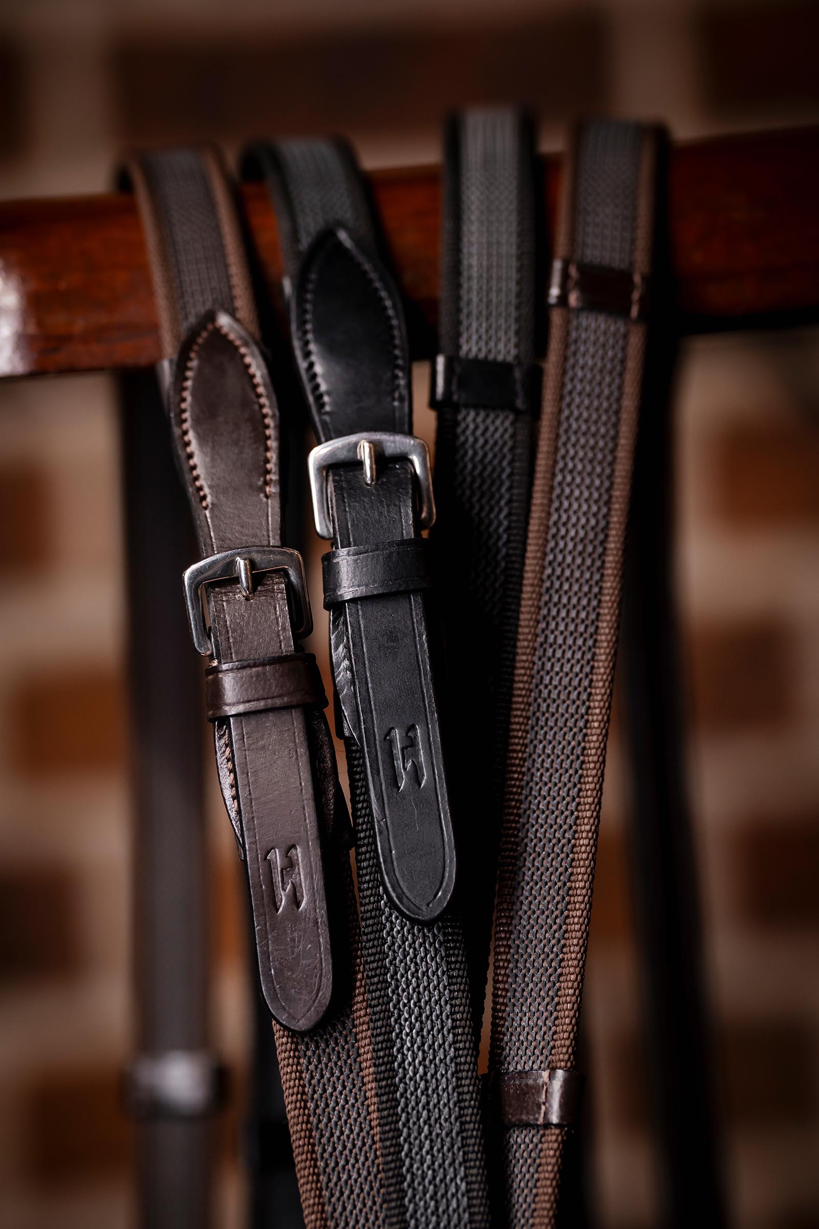 Horseware Rubber Grip Continental Reins