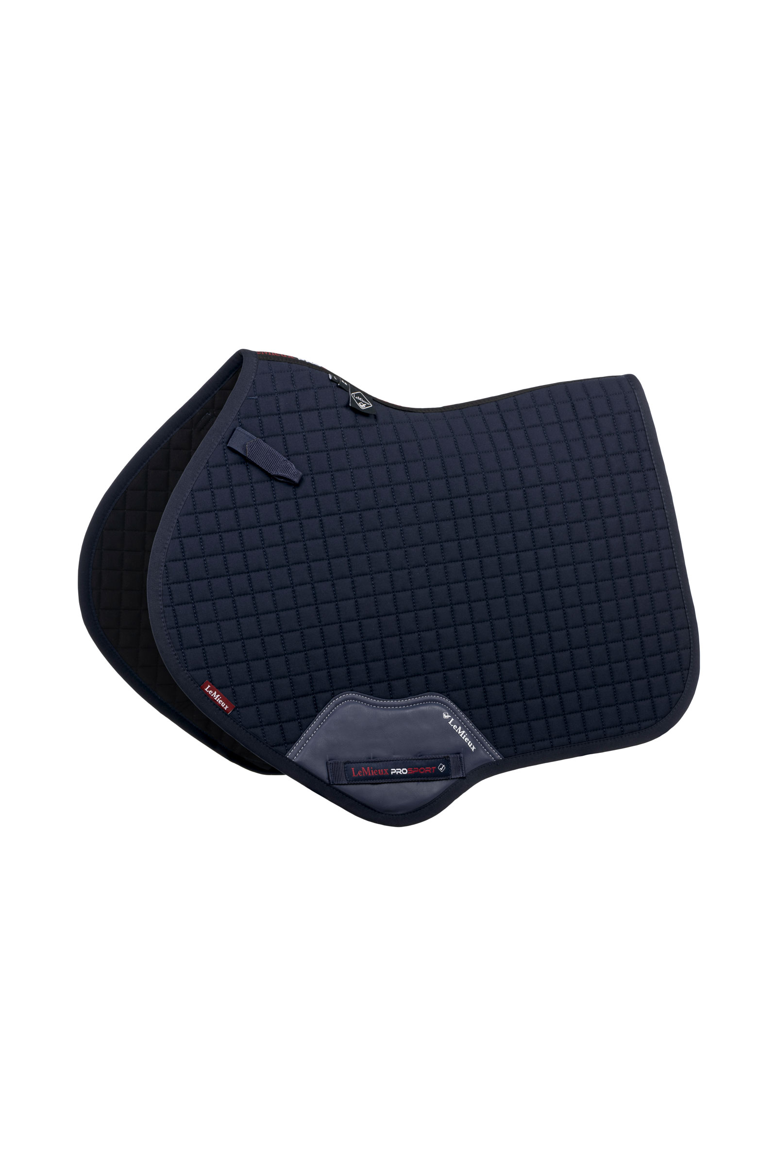 Dark Blue LeMieux Cotton Square CC All Purpose Saddle Pad