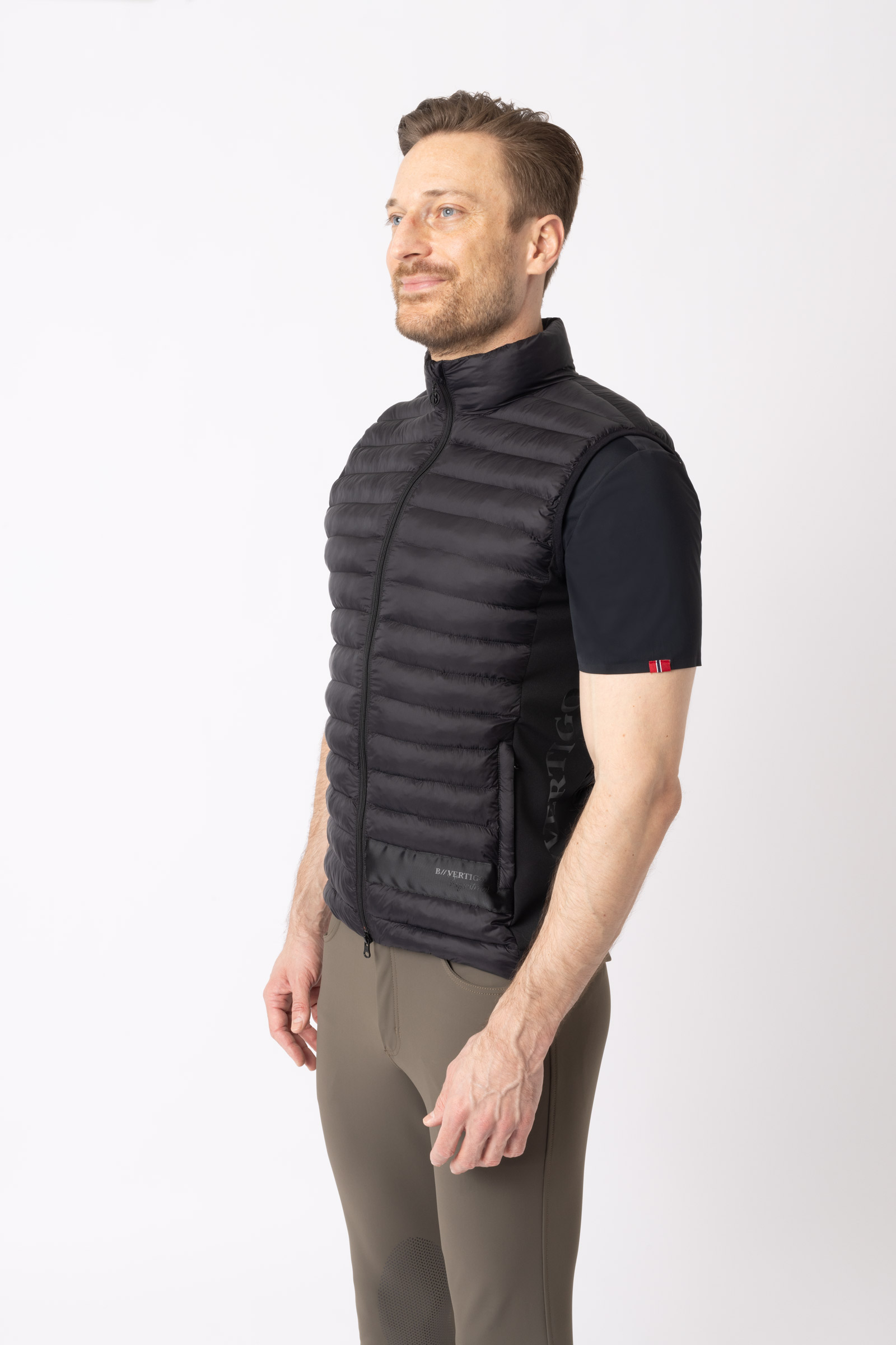 B Vertigo Simon Men's Ultralight Padded Riding Vest