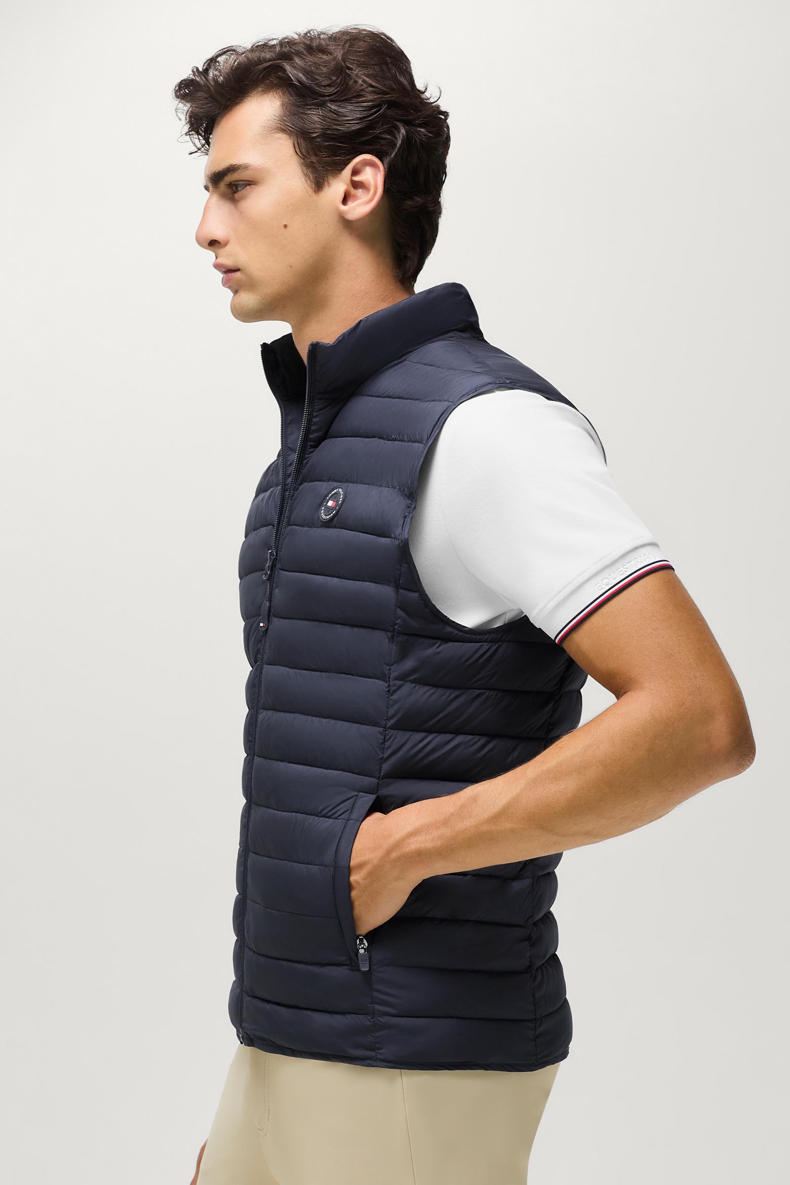 Tommy Hilfiger Equestrian Montero Men's Quilted Vest