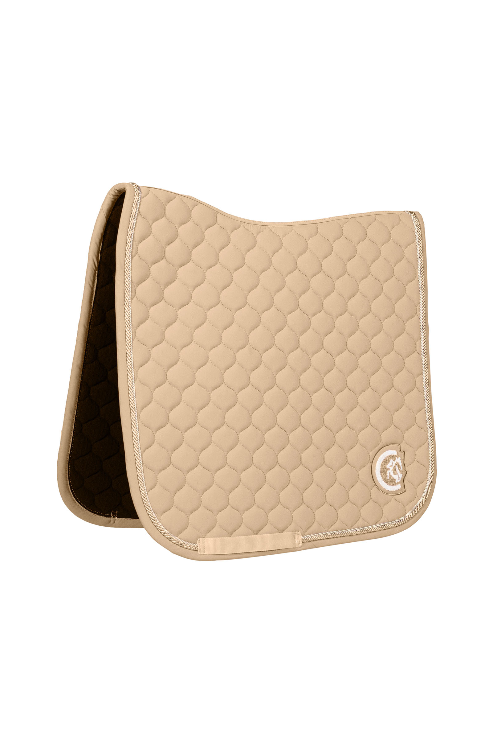 Kentucky Horsewear Dressage Saddle Pad onion quilt 3D logo