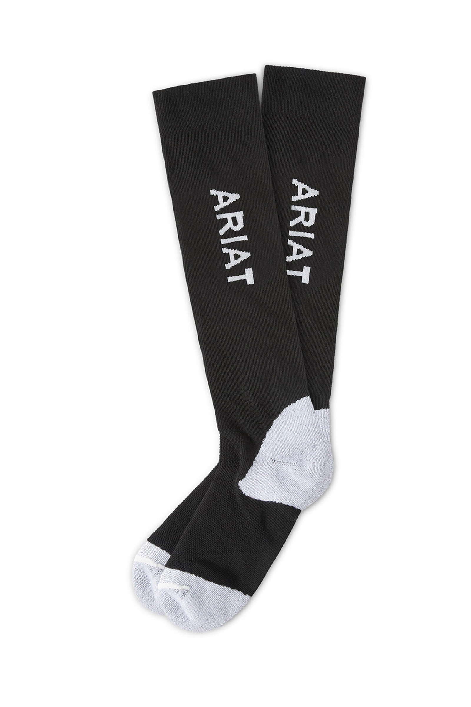 Black/White Ariat Ariattek Perf Socks