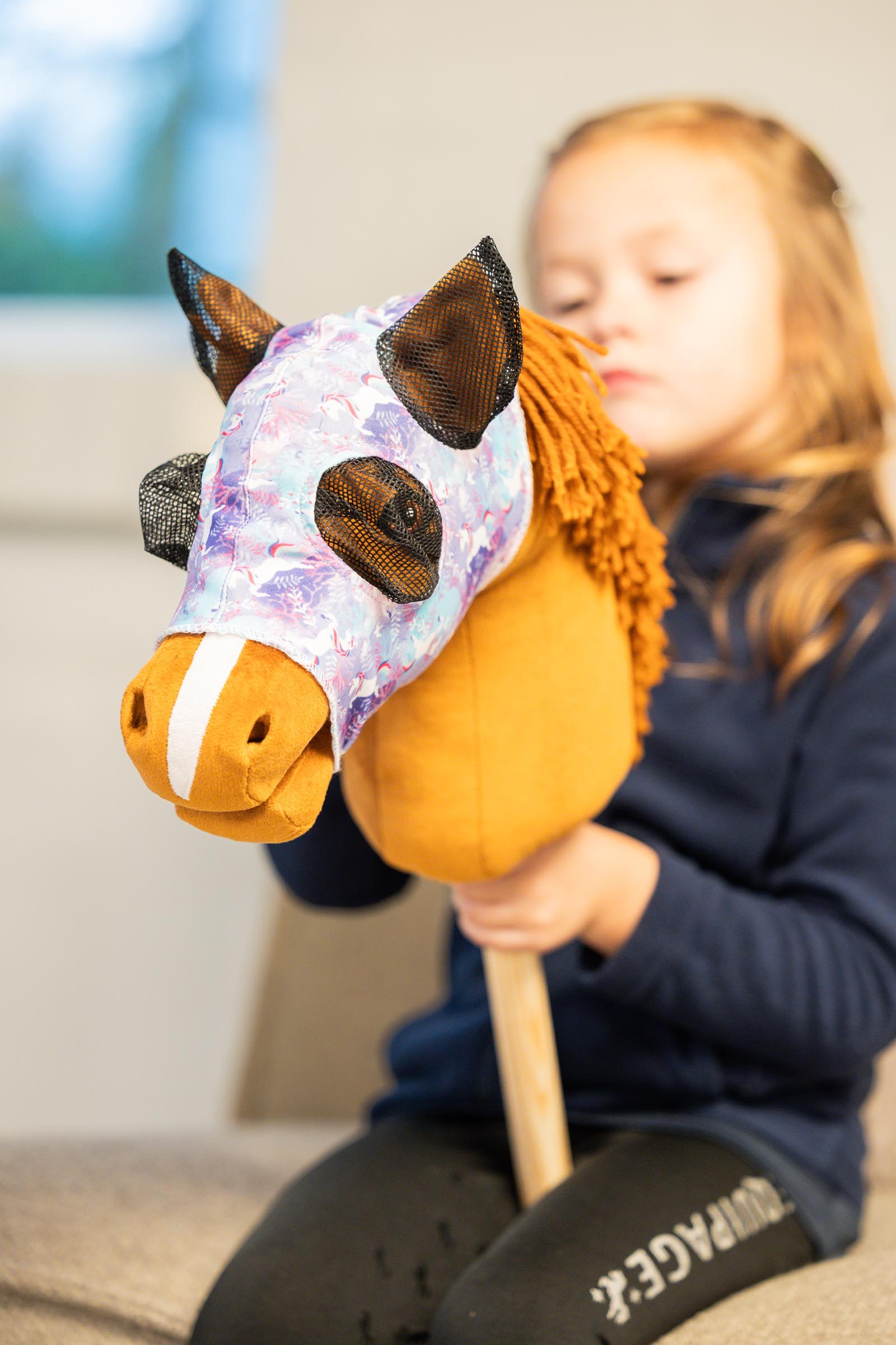 My Hobby Horse Insect Mask with Unicorn Print