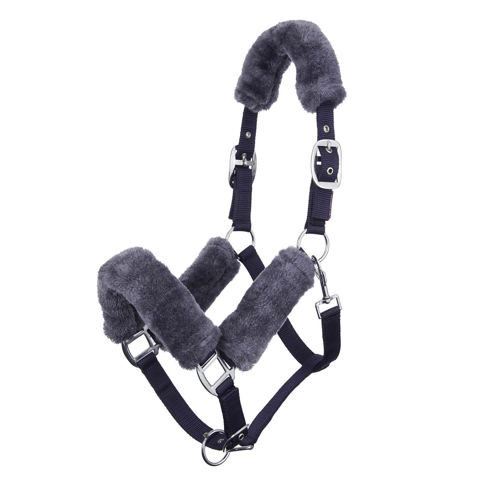 Navy/Grey LeMieux Comfort Head Collars