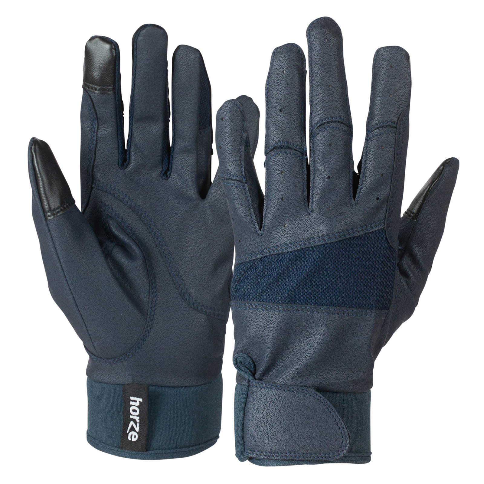 Horze Women's Stretch Riding Gloves with Neoprene Cuffs