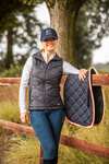 B Vertigo Amory All Purpose Saddle Pad with Monogram Embroidery