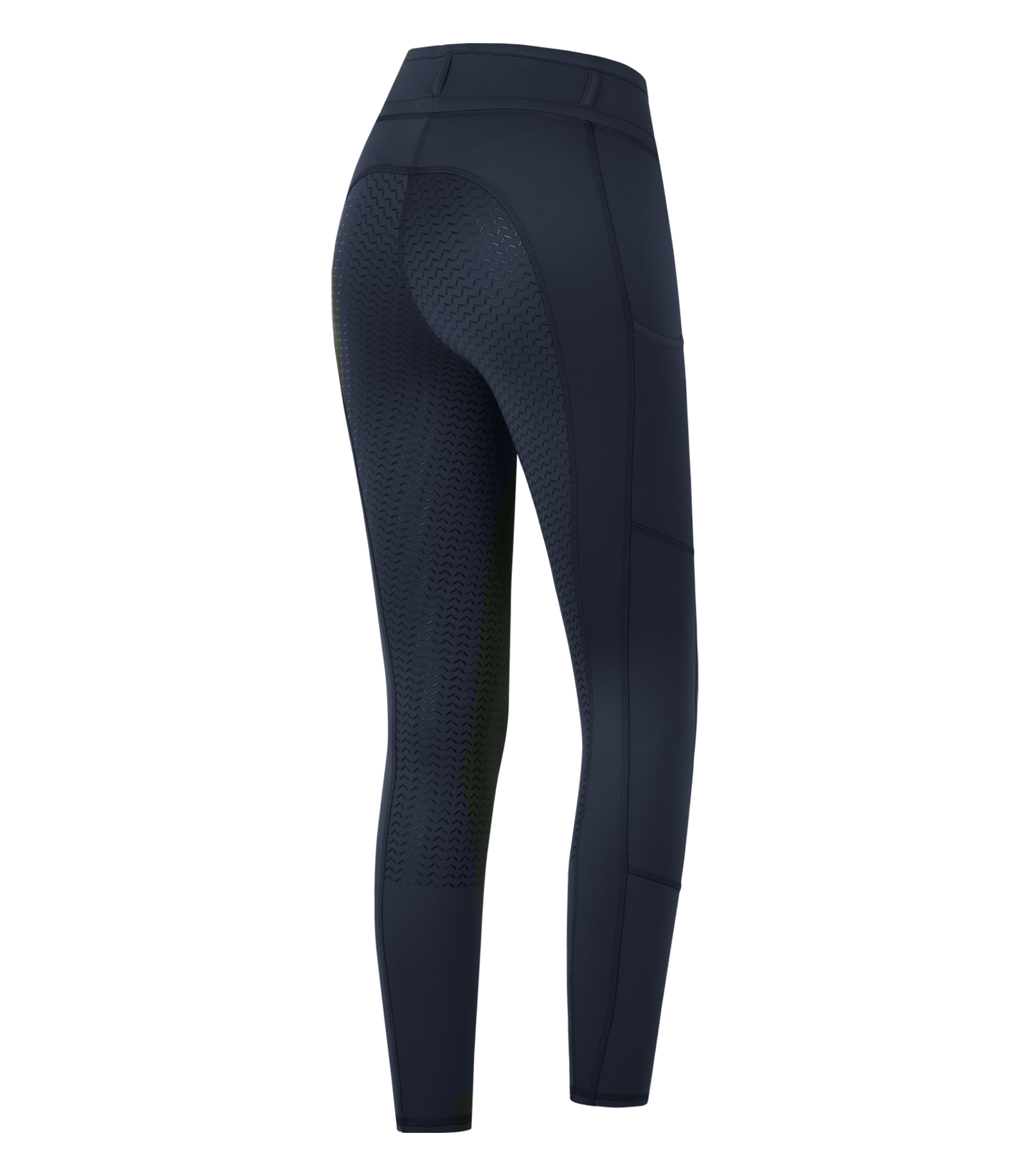 Dark Blue ELT Ella Kids' Riding Tights With Full Seat