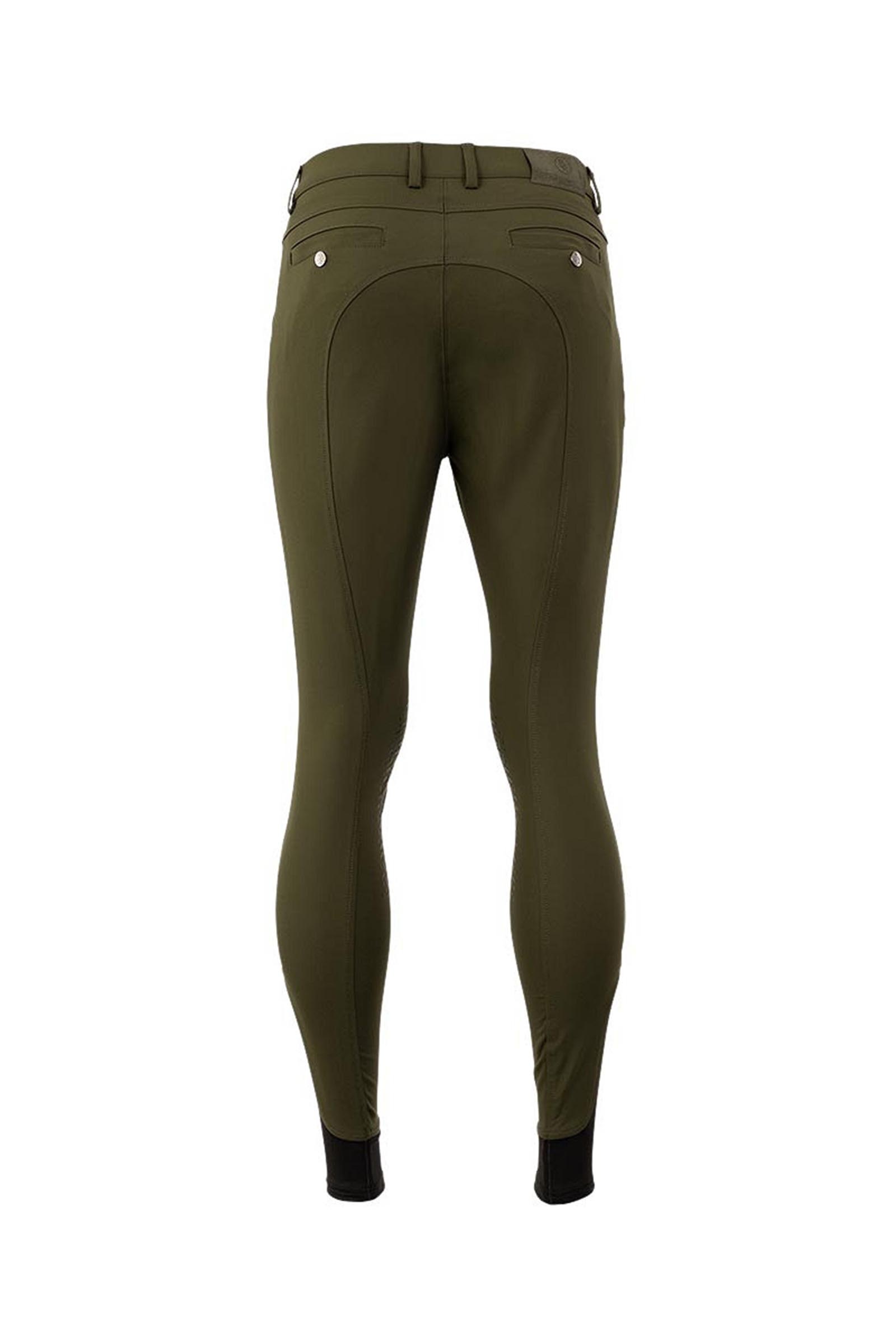 Forest Green BR Maikel Men&acute;s Knee Grip Riding Breeches 