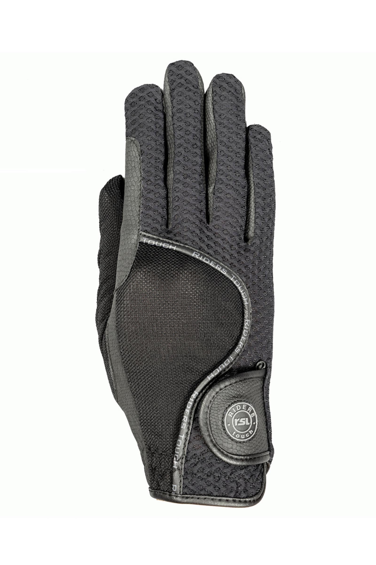 Black RSL London Riding Gloves