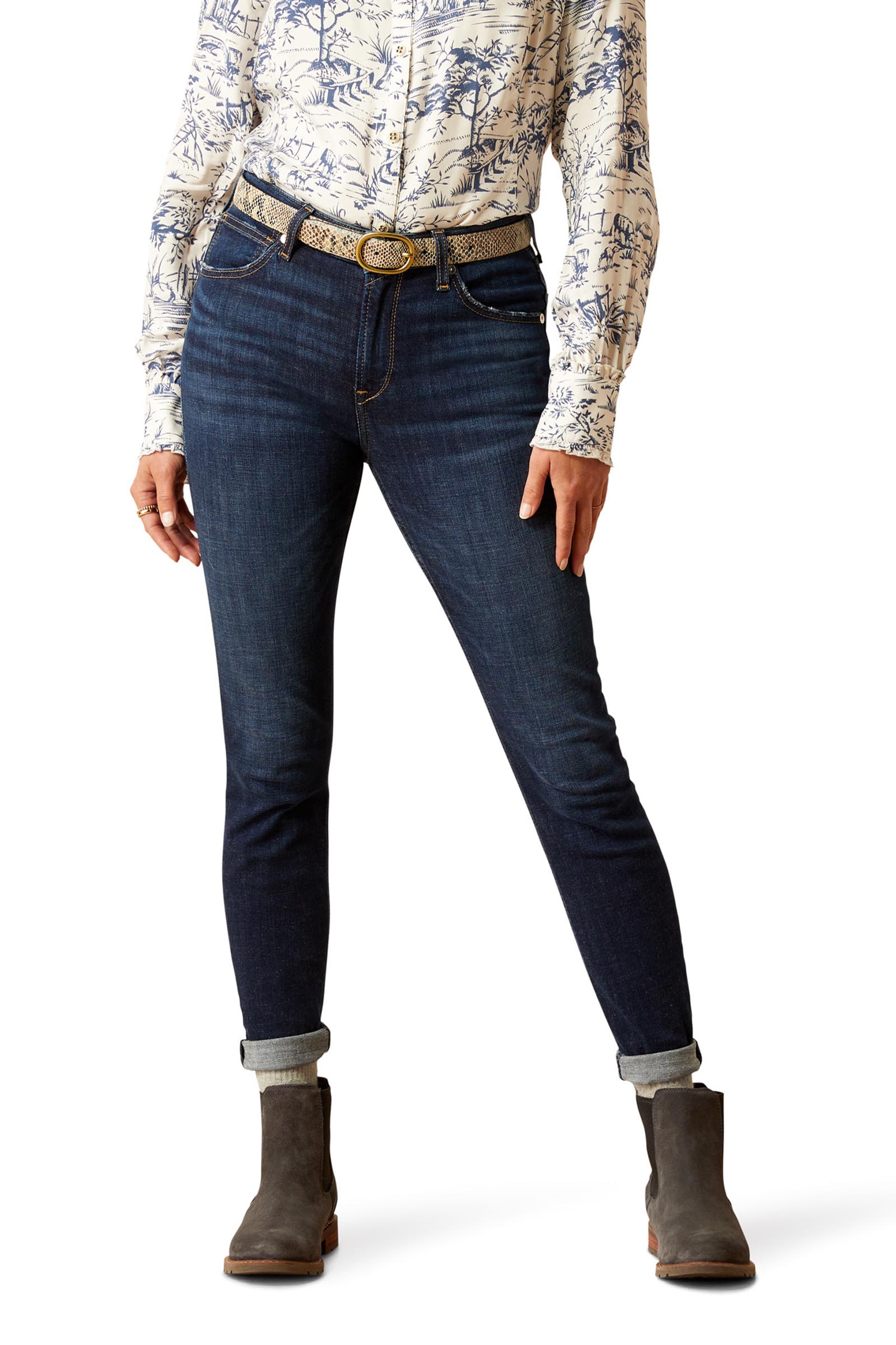 Ariat High Rise Bridle Women's Skinny Jeans