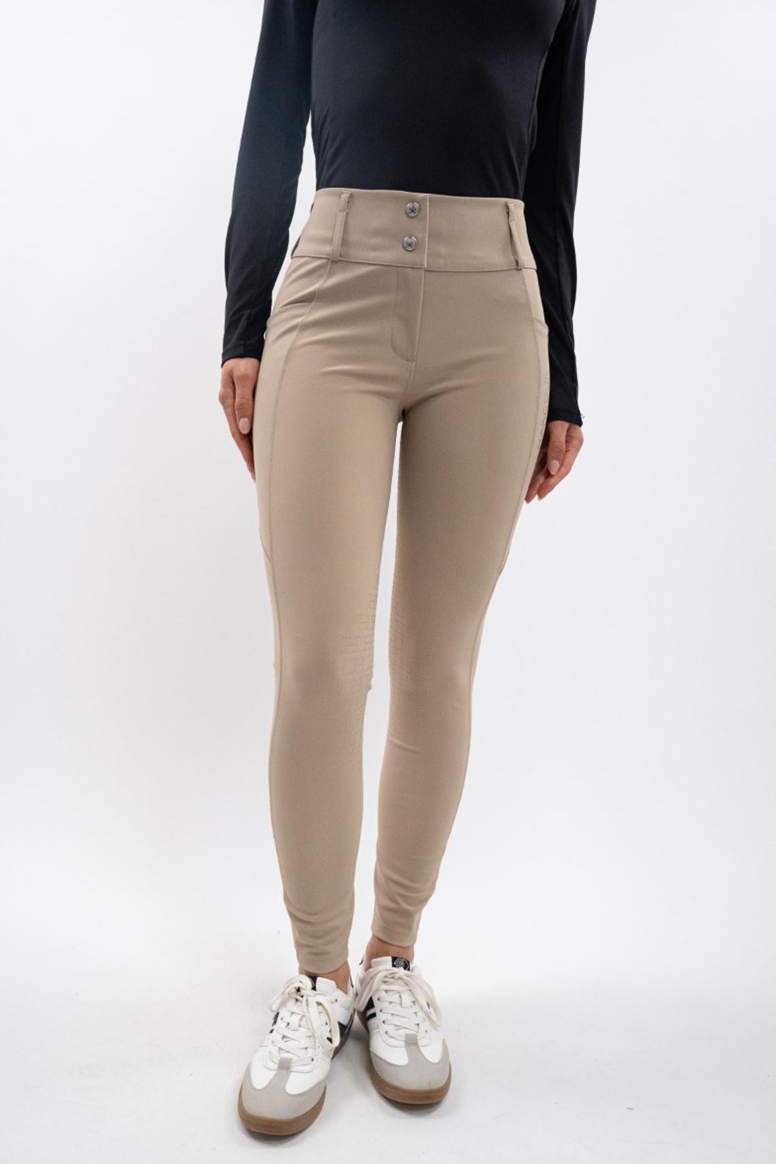 Beige  Harcour Ludivine Women's Fullseat Breeches
