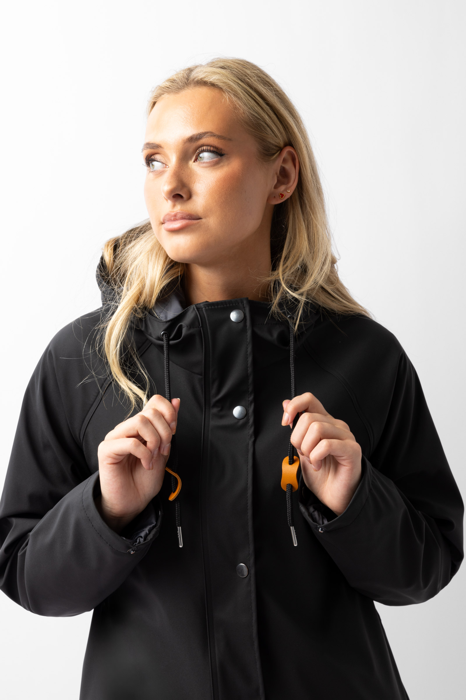 Horze Elise Raincoat with Padded Lining