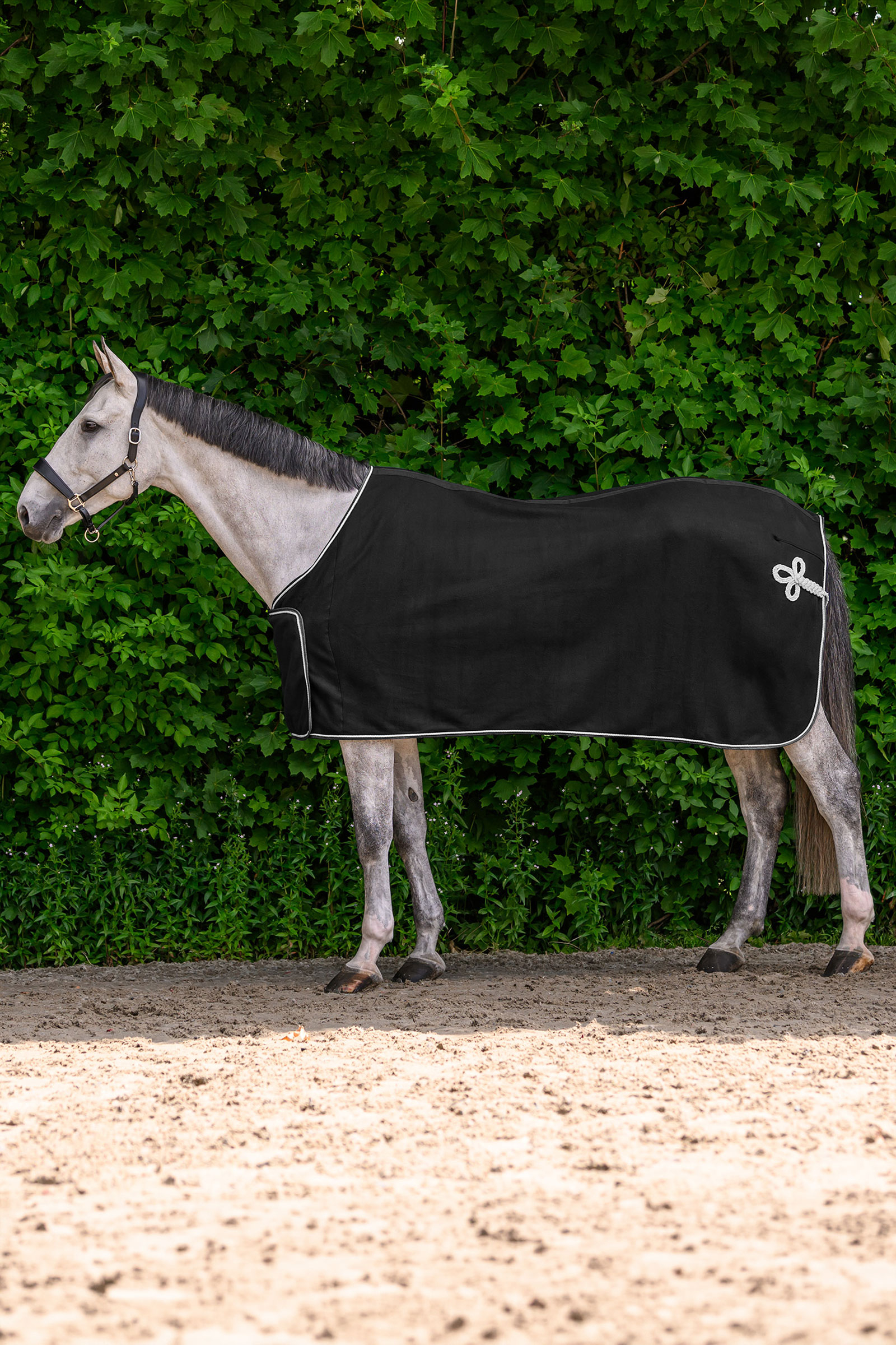 Black Waldhausen ECONOMIC Fleece Advertising Rug