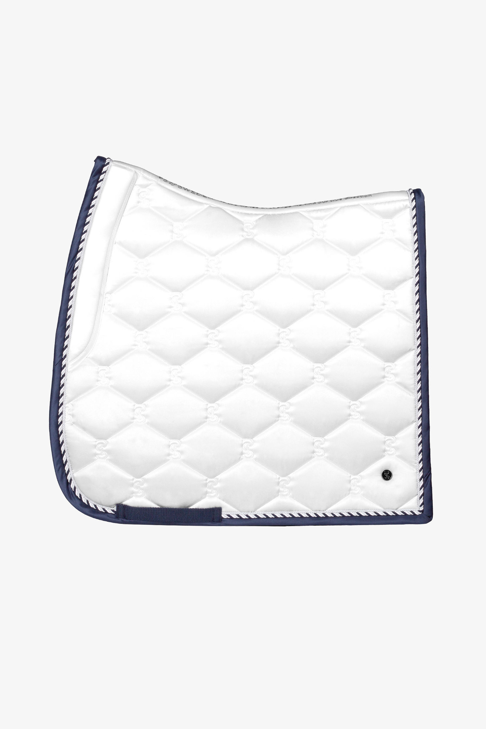 White PS of Sweden Saddle Pad Dressage Signature