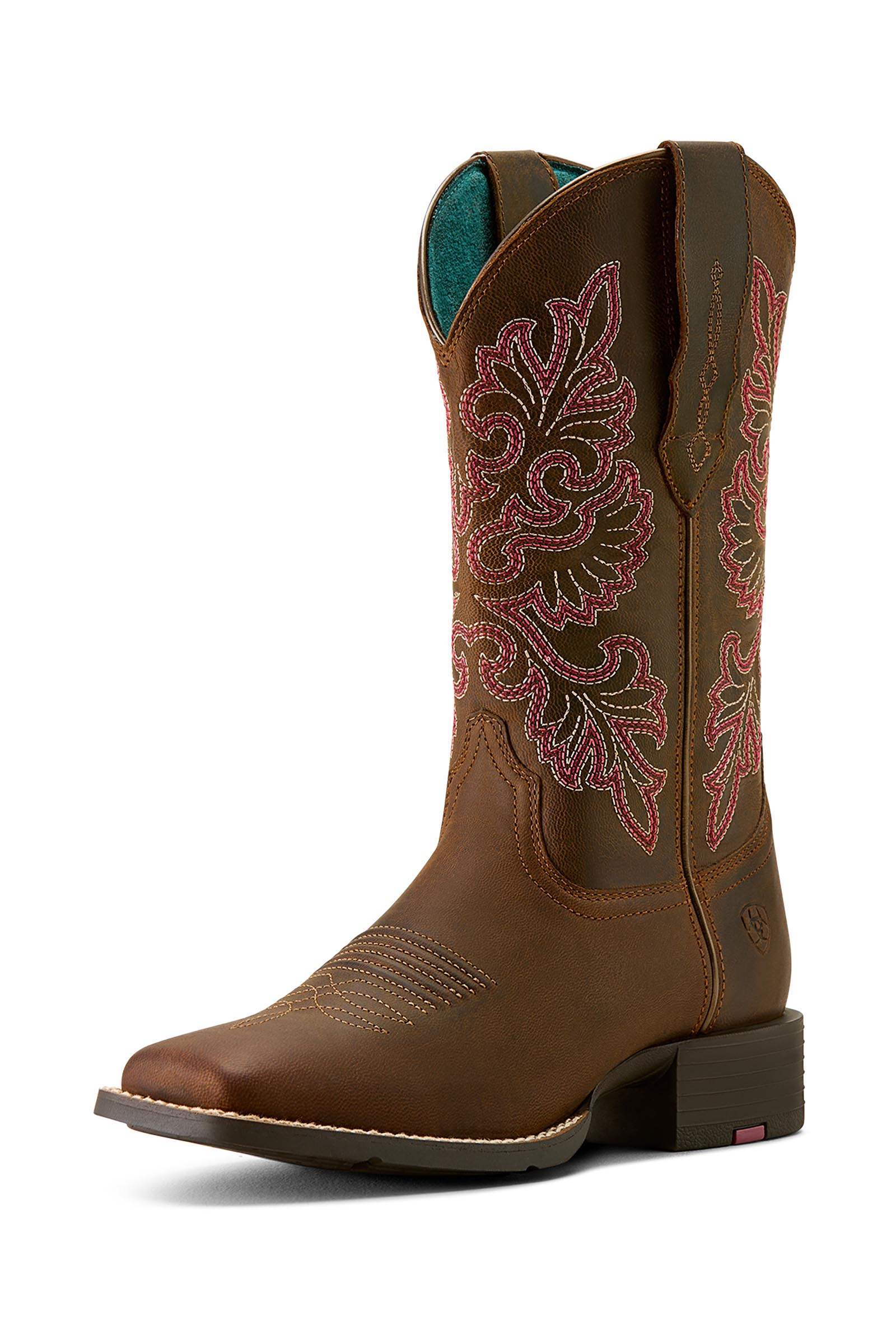 Ariat Round Up Wide Square Toe Women&acute;s Western Boots