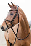 Horze Constance Padded Flash Bridle