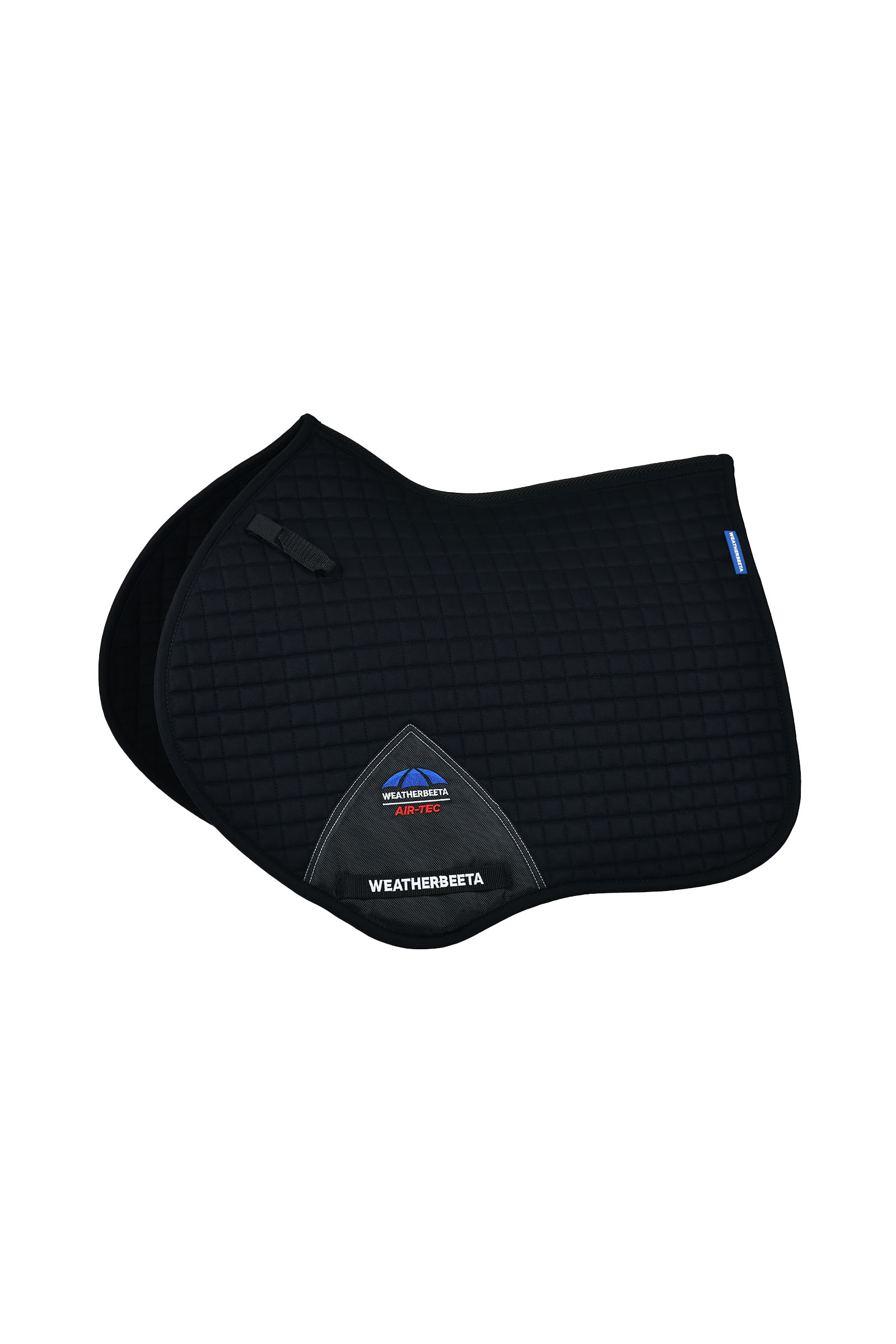 Black Weatherbeeta Prime Air-Tec Jump Shaped Saddle Pad