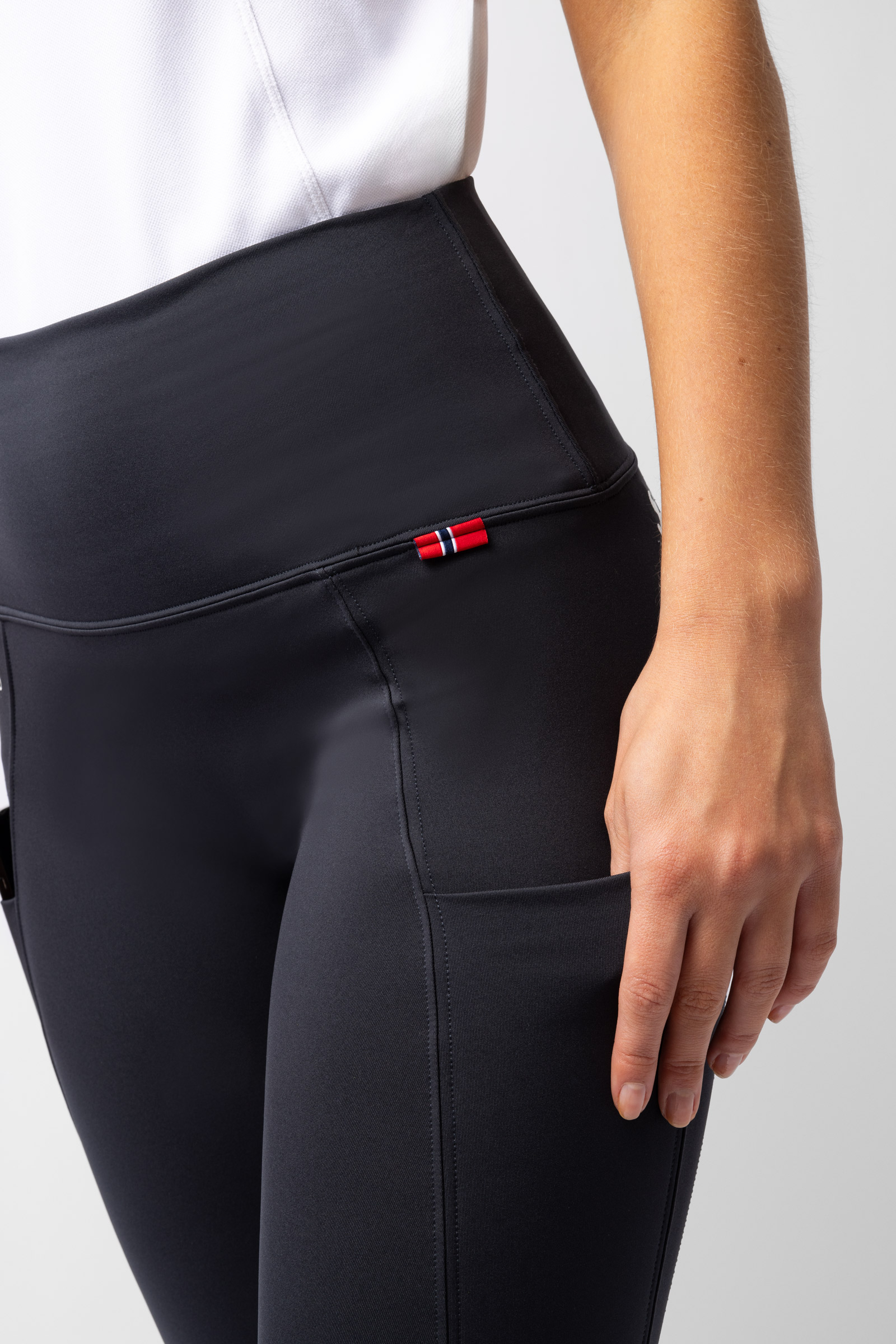 B Vertigo Lara Women's High Waist Full Seat Tights