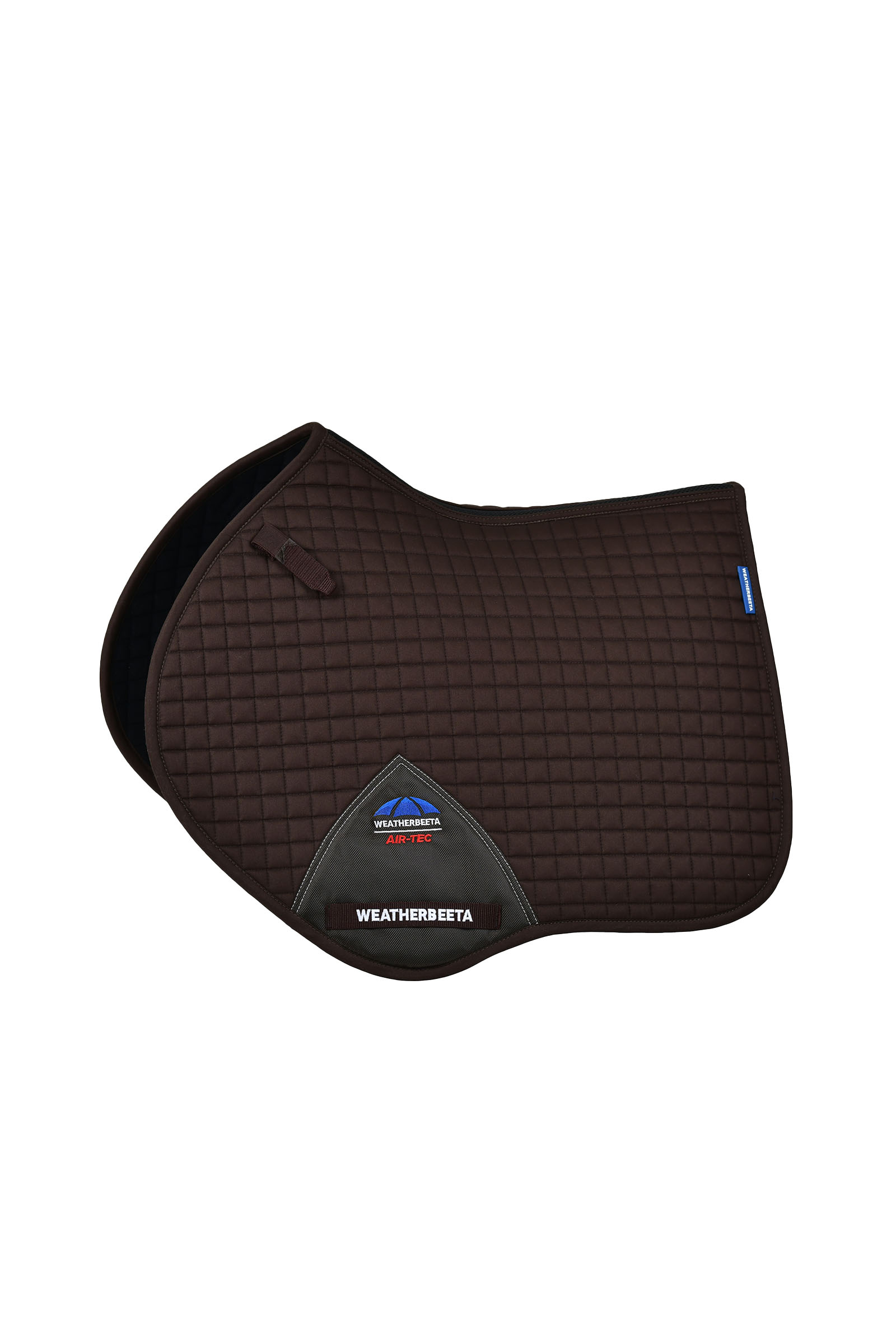Chocolate Weatherbeeta Prime Air-Tec Jump Shaped Saddle Pad
