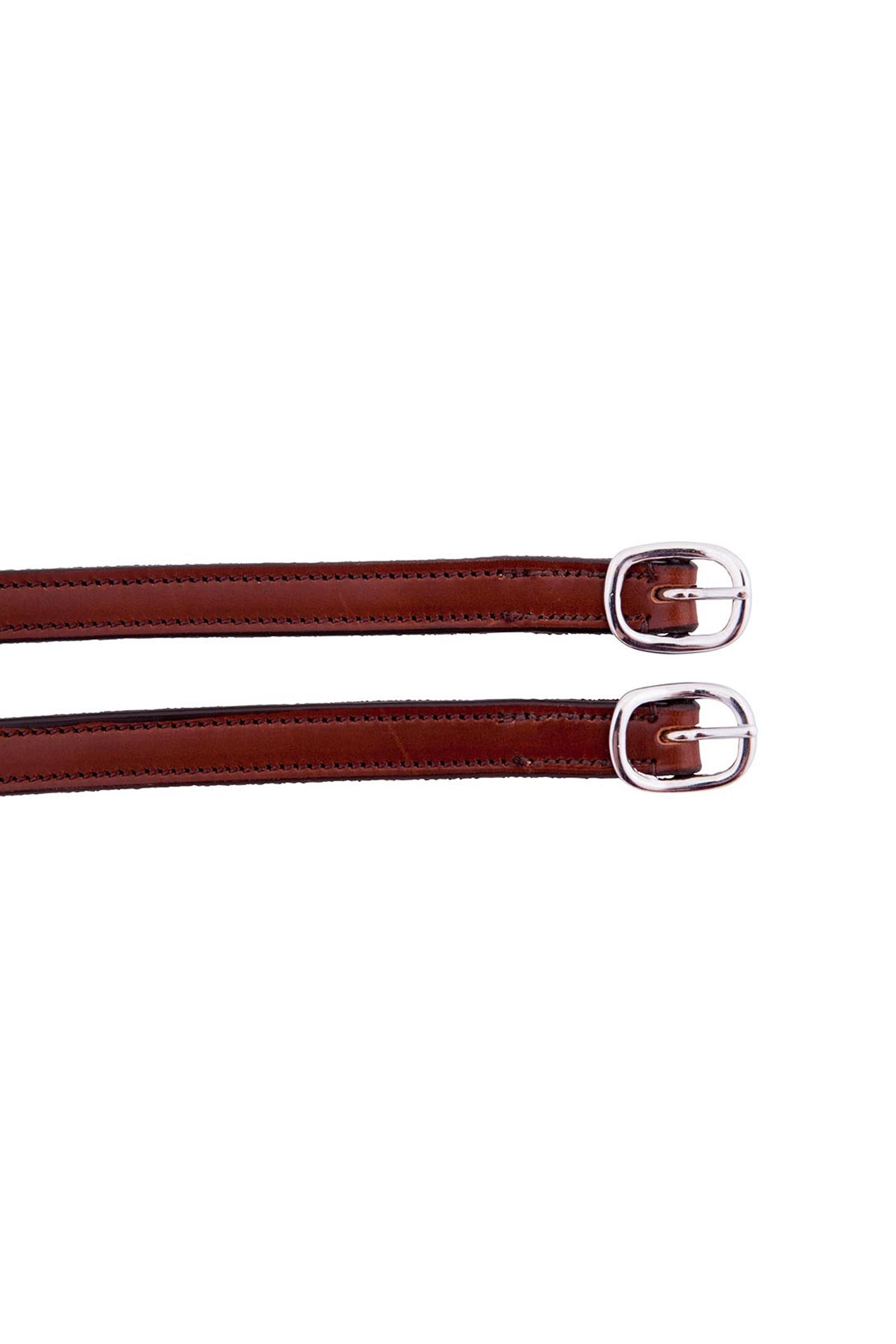 Tobacco BR Leather Spur Straps, 13 mm 