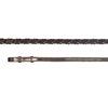 Schockemöhle Sports Hunter Laced Fancy Reins, Hunter Reins,Hook&Stud