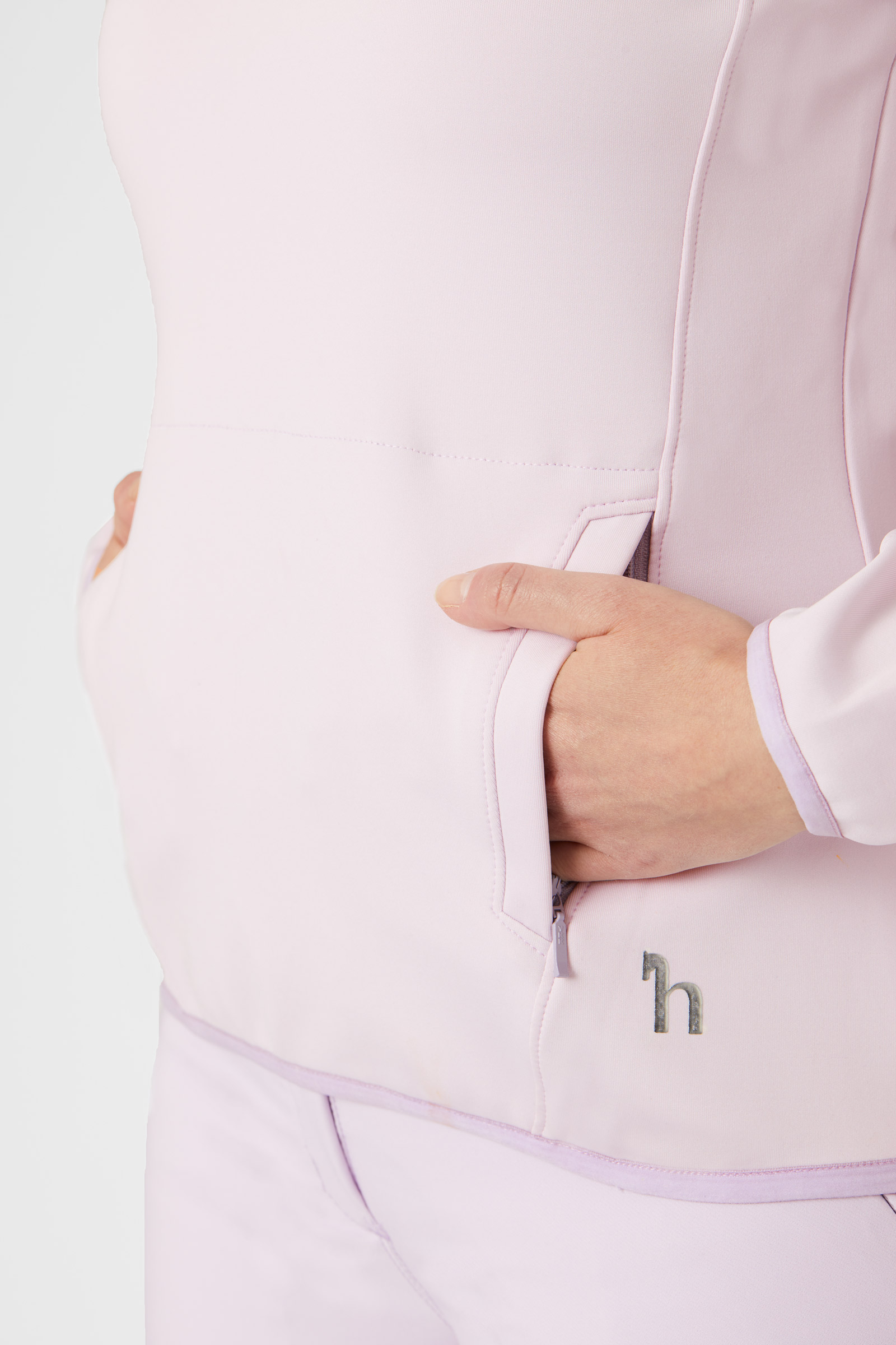 Horze Kaitlin Women's Functional Sweatshirt with Flower Collar