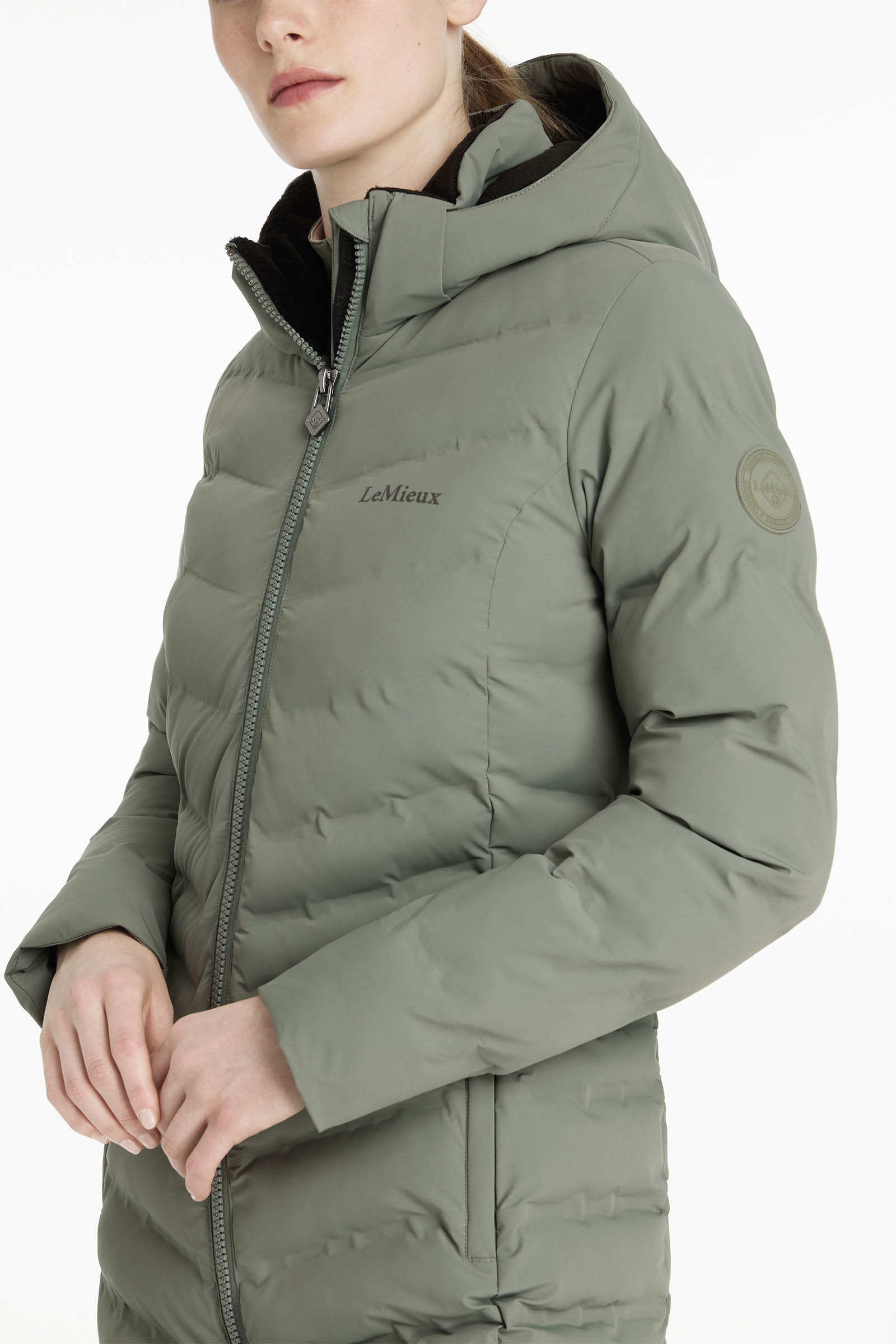 LeMieux Hayley Women&acute;s Waterresistant Longline Puffer Coat