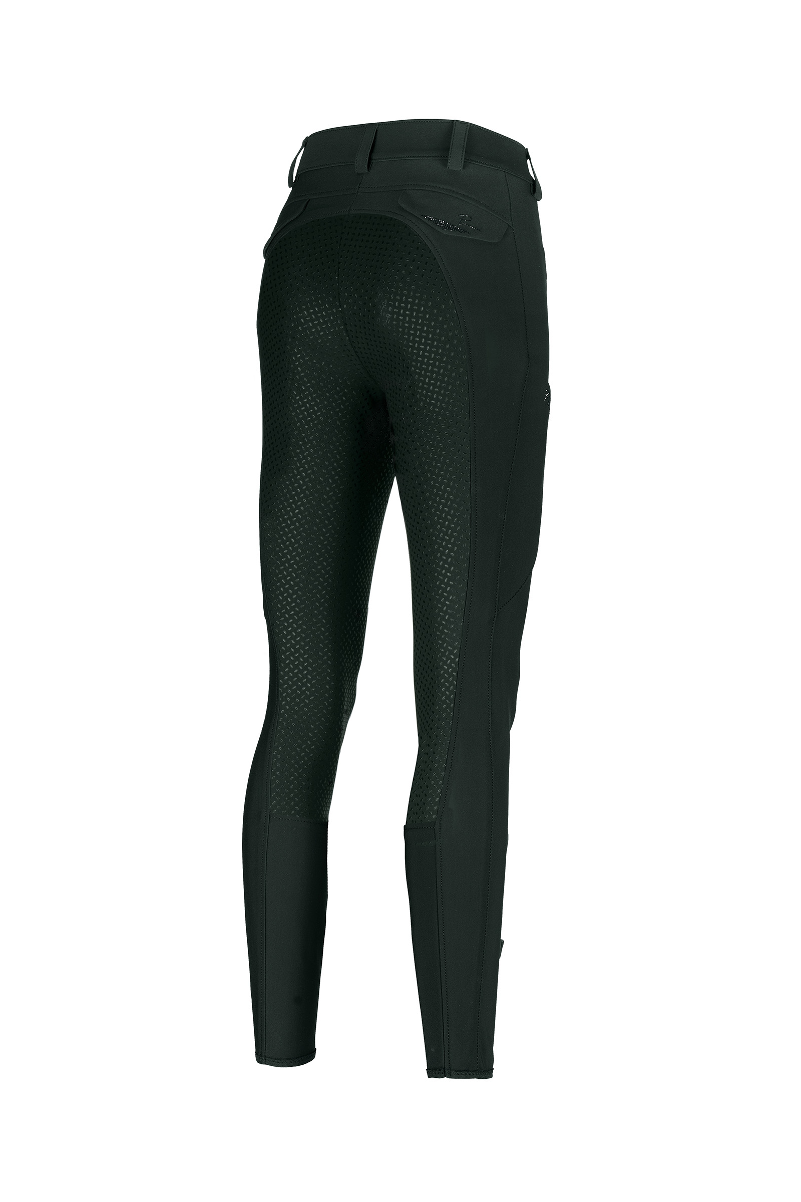 Dark Green Pikeur Laure Midwaist Full Grip Breeches