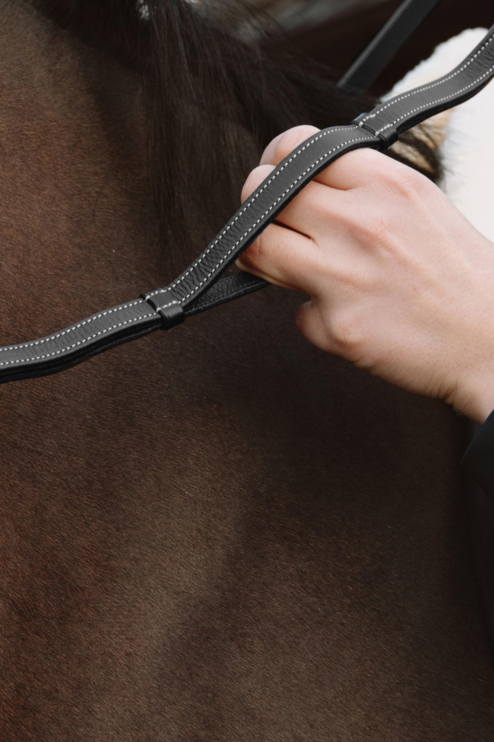 Dy'on Working 1/2" Leather Handle Reins