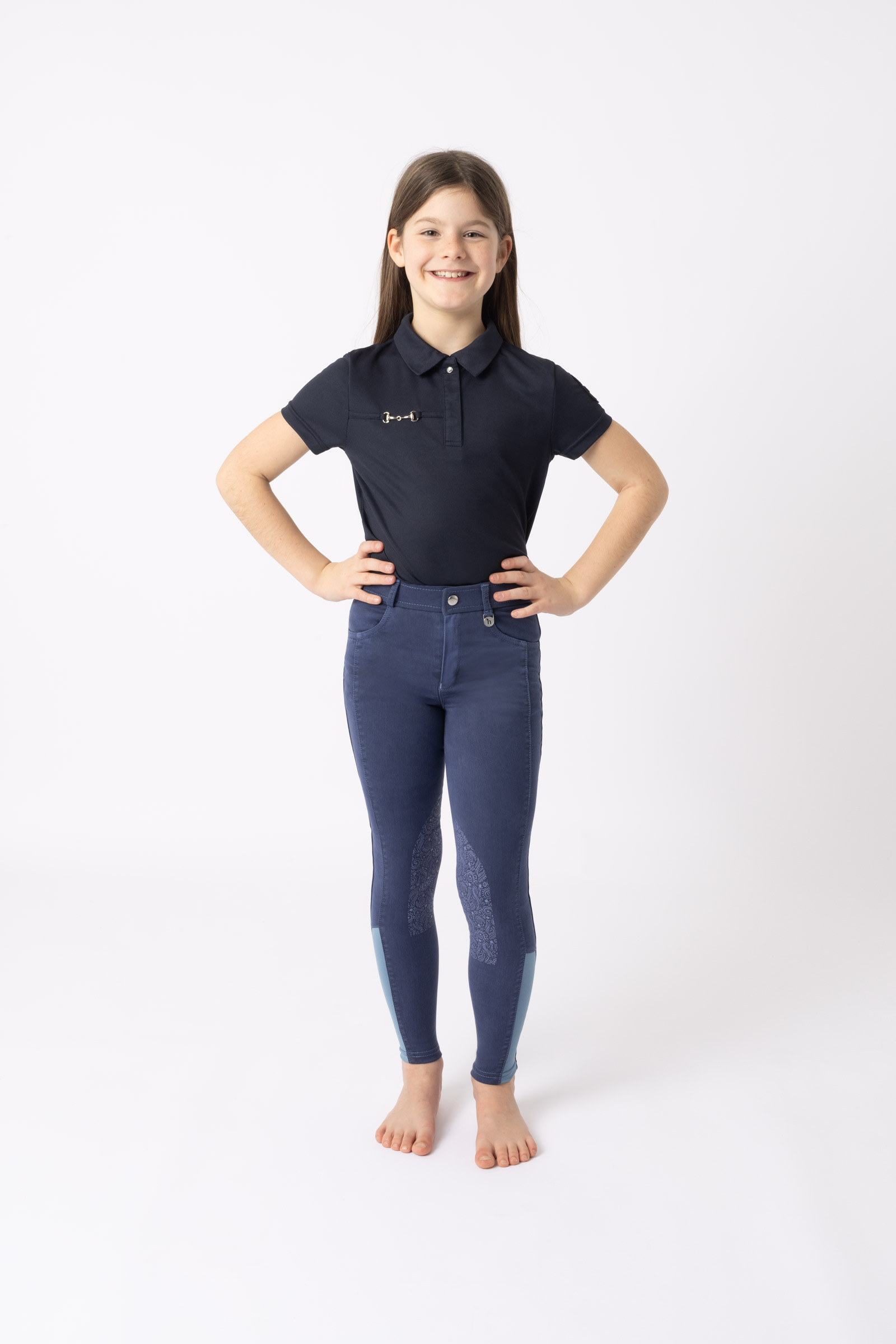 Horze Suki Kids Knee Grip Breeches